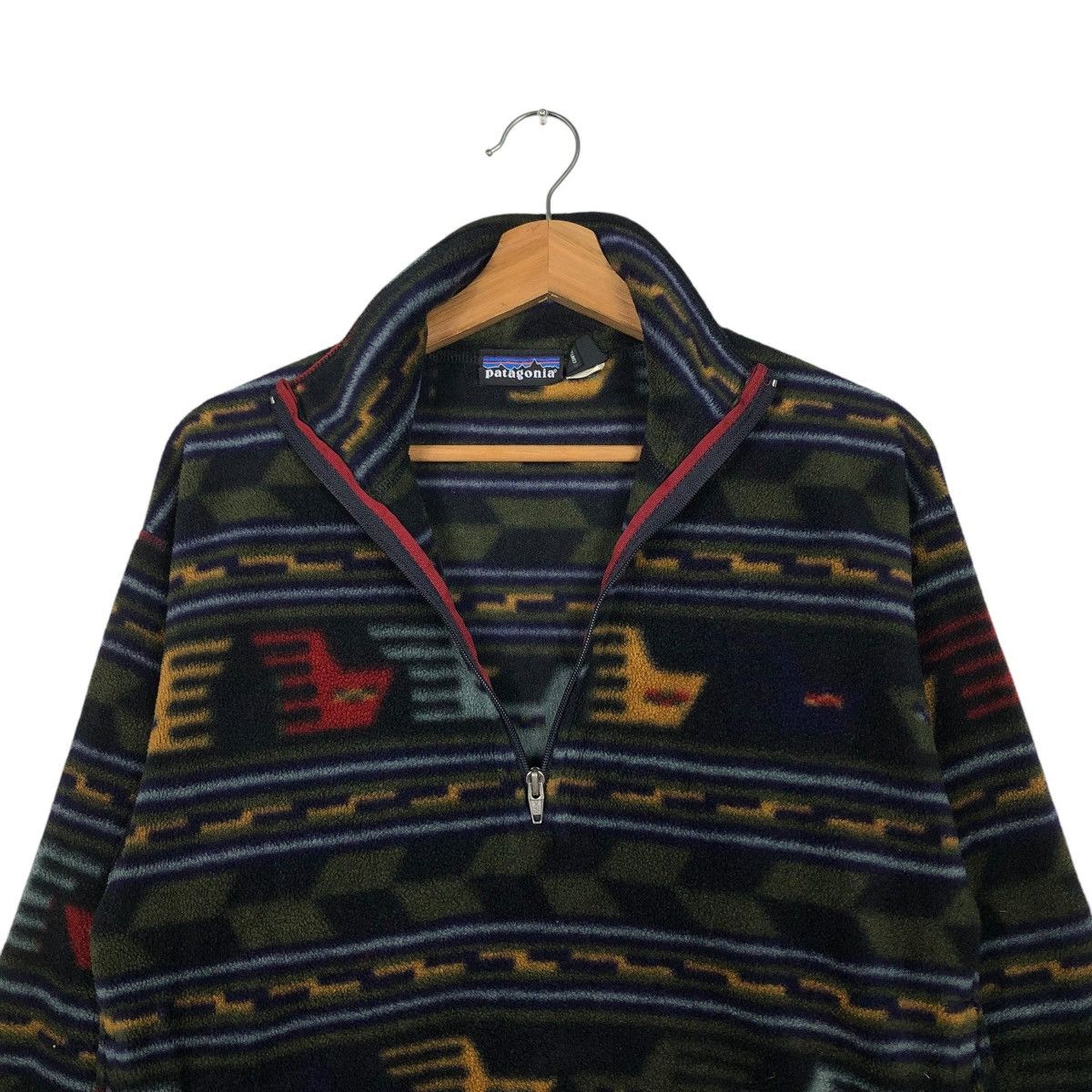 Patagonia VINTAGE PATAGONIA SYNCHILLA P’OP BLUE FALL 1995 HALF ZIPPER Size US XS / EU 42 / 0 - 14 Thumbnail