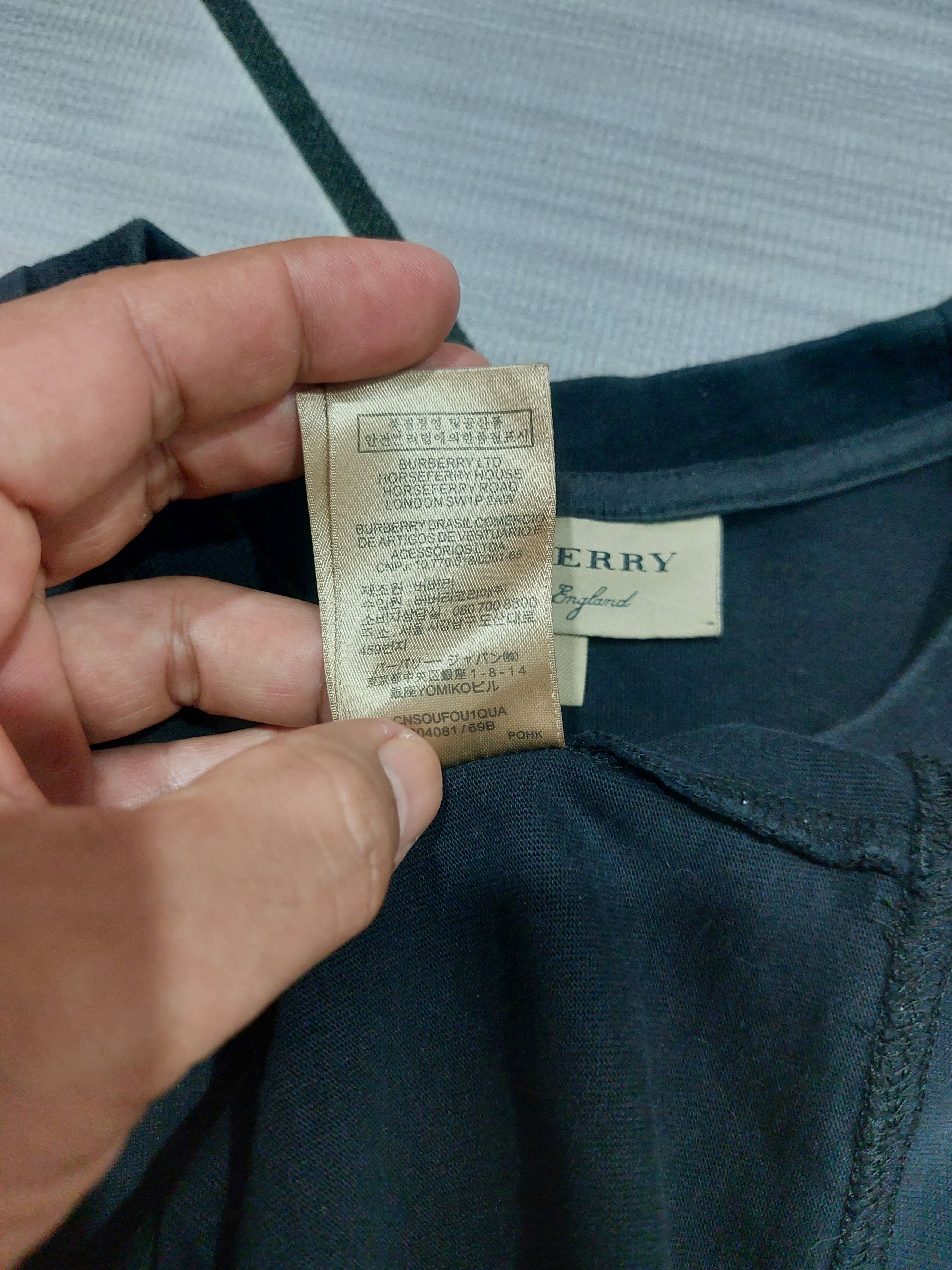 Burberry BURBERRY SPLIT PRORSUM BIG LOGO EMBROIDERED Size US S / EU 44-46 / 1 - 6 Thumbnail