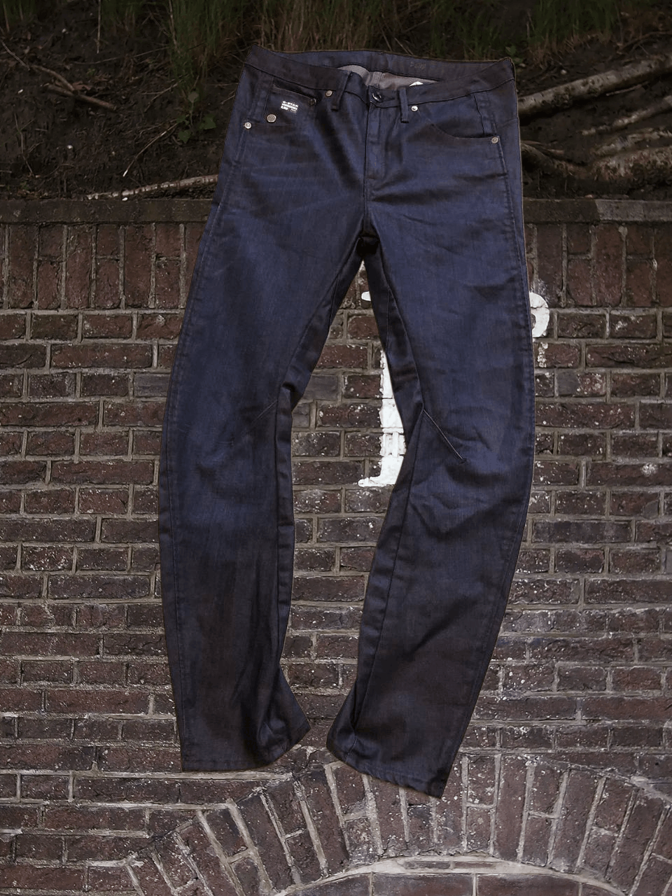 G-Star Distressed G-Star Raw Denim Pants STREETWEAR Size US 27 - 1 Thumbnail