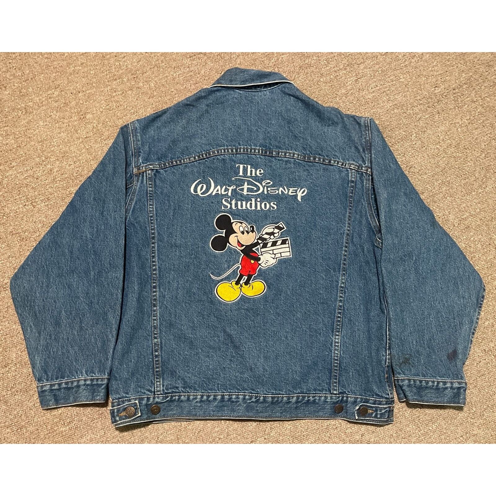 Mickey Unlimited Vintage 90s Medium Disney Mickey Inc CO Mouse Embroidered De Size US M / EU 48-50 / 2 - 1 Thumbnail