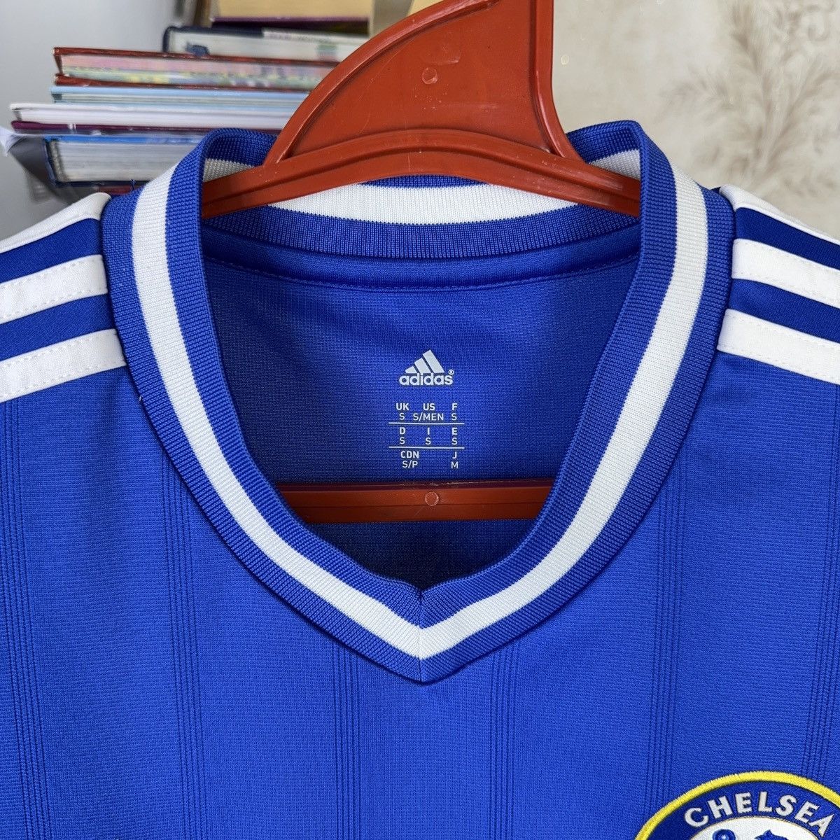 Adidas × Chelsea Soccer Adidas Chelsea Jersey 2013/2014 Home Kit Soccer Football Size US S / EU 44-46 / 1 - 7 Thumbnail