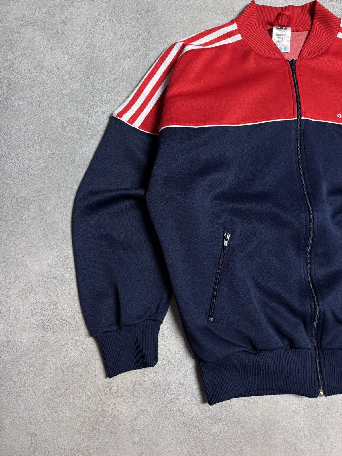 Adidas 1990s Adidas Vintage Template Football Soccer Track Jacket Size US M / EU 48-50 / 2 - 5 Thumbnail
