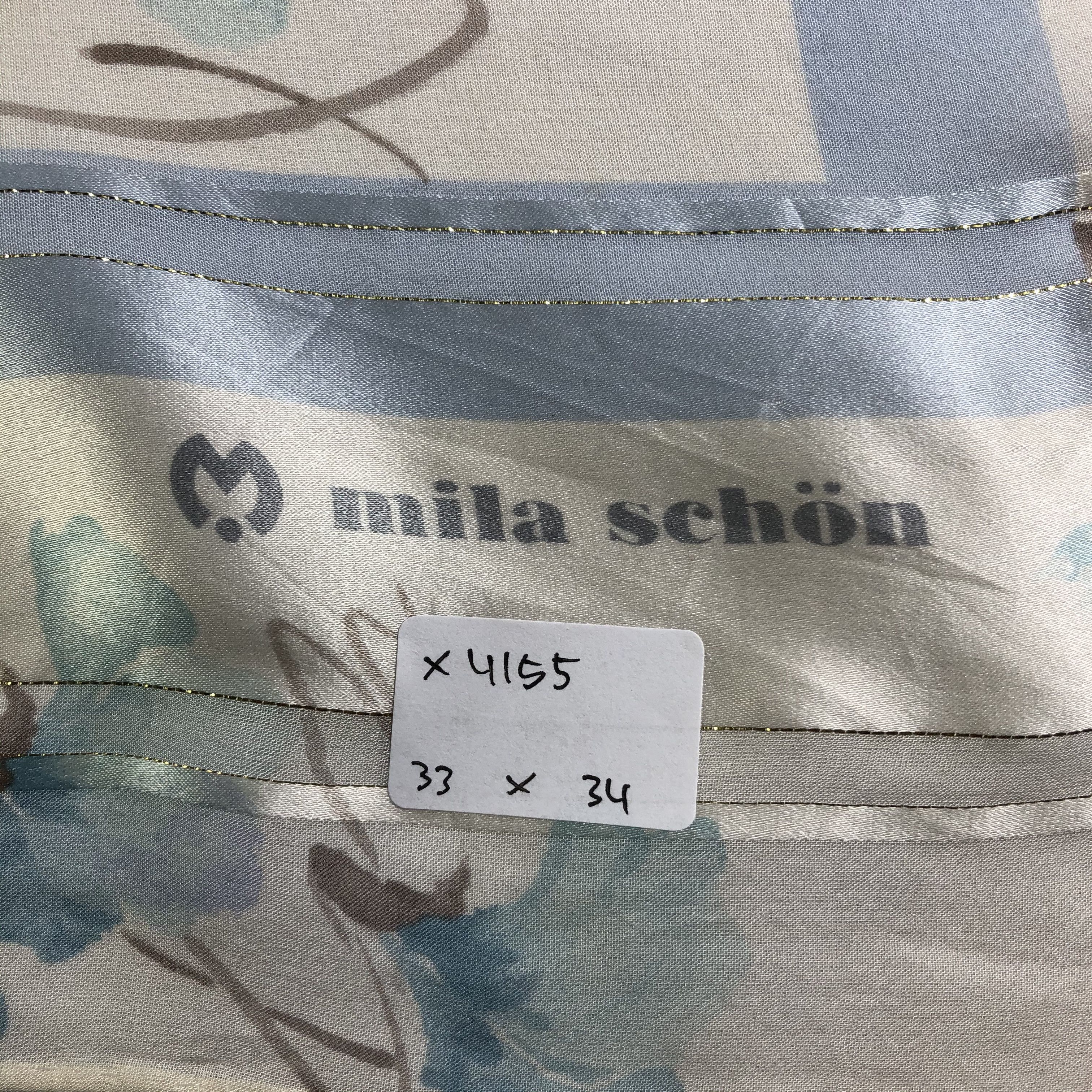 Mila Schon × Vintage Vintage Mila Schon Silk Scarf Size ONE SIZE - 7 Thumbnail