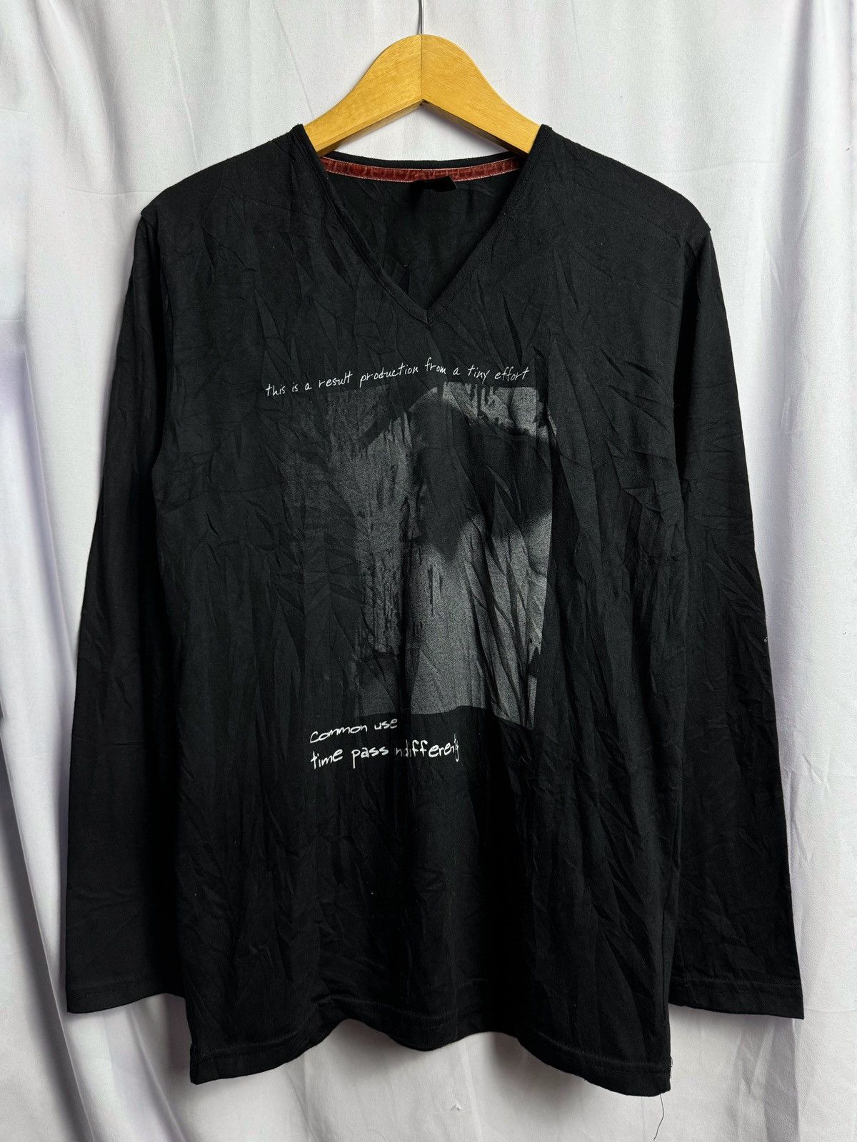 Hysteric Glamour × If Six Was Nine × Japanese Brand Time pass indifferently Long Sleeve Ifsixwasnine lgb style Size US M / EU 48-50 / 2 - 1 Thumbnail