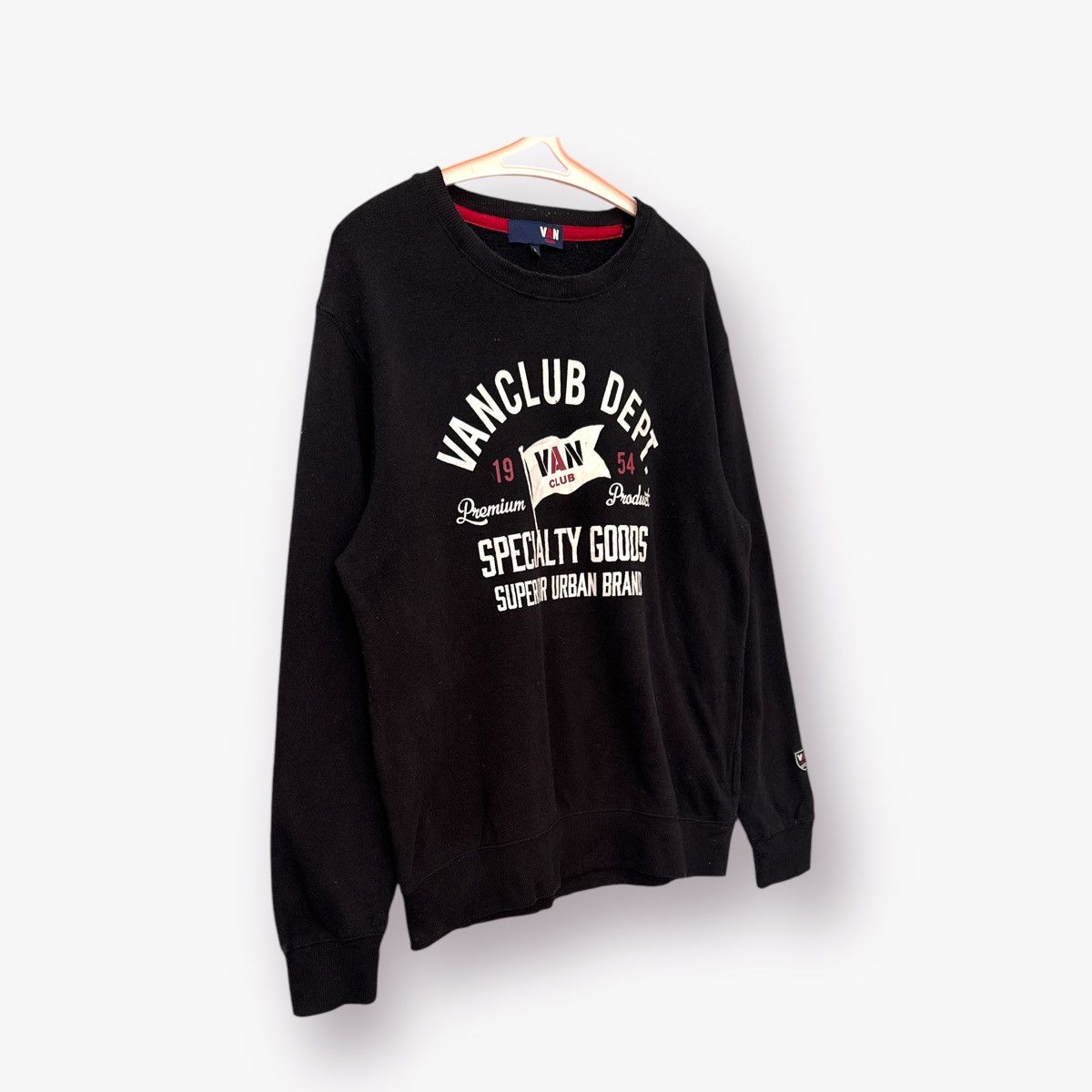 Van 🔥 Van Club Sportwear Sweatshirt - L Size US S / EU 44-46 / 1 - 4 Thumbnail