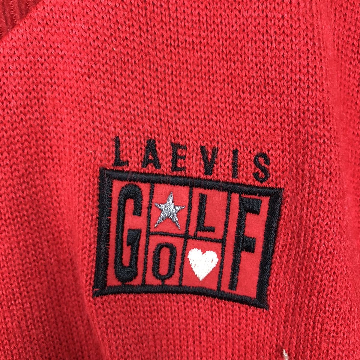 Japanese Brand VINTAGE LAEVIS GOLF COLLAR SWEATSHIRT BIG LOGO JAPAN Size US M / EU 48-50 / 2 - 11 Thumbnail