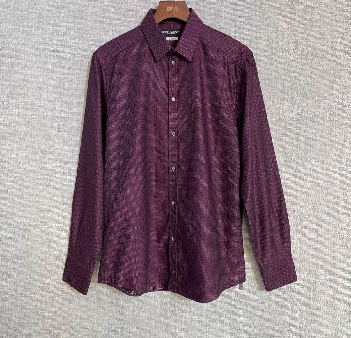 Dolce & Gabbana Dolce & Gabbana Purple GOLD Series Long Sleeve Shirt Size US XS / EU 42 / 0 - 1 Thumbnail