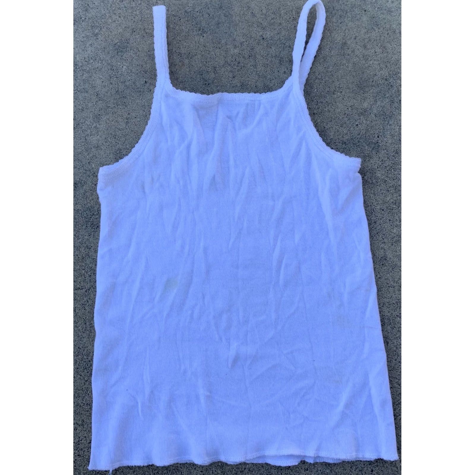 Vintage VINTAGE Dick’s Mendocino California So Few Richards So Many Dicks Graphic Tank Top XS White Women Size XS / US 0-2 / IT 36-38 - 4 Thumbnail