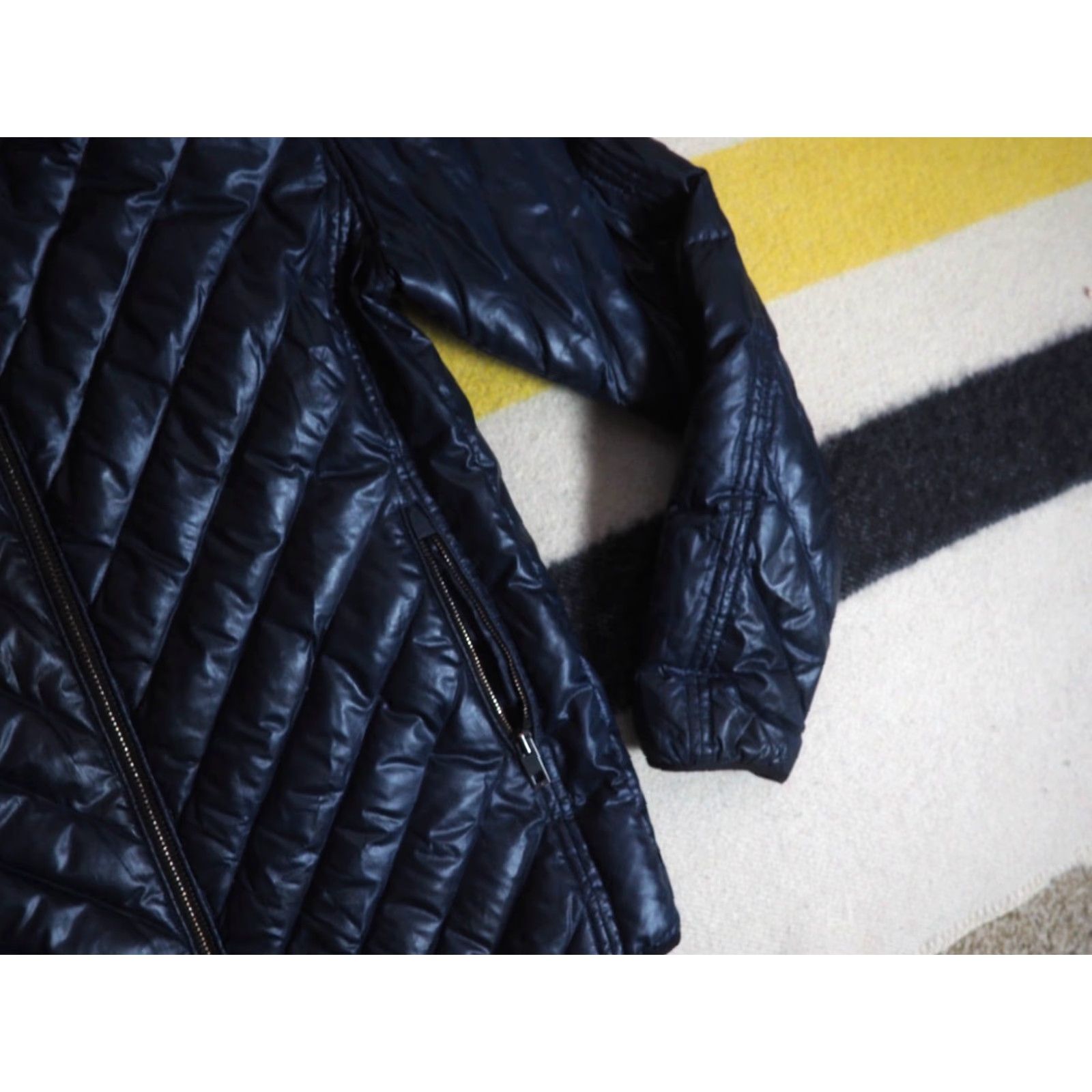 Rag & Bone rag & bone Dark Navy Blue Zip Goose Down Hooded Puffer Jacket Womens M Size M / US 6-8 / IT 42-44 - 5 Thumbnail