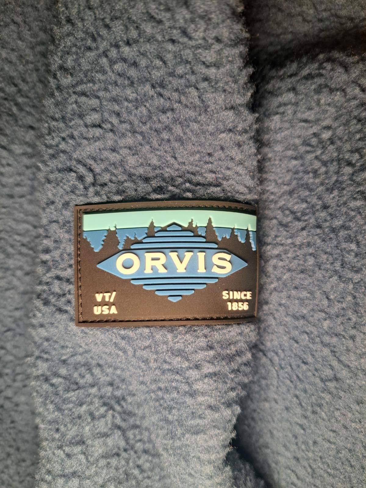 Orvis Orvis Fleece Jacket Mens Medium Blue Full Zip Size US M / EU 48-50 / 2 - 3 Thumbnail