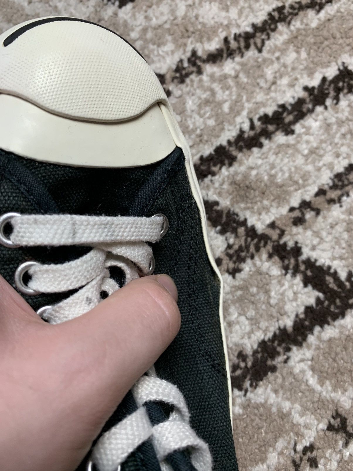 Comme des Garcons PLAY × Converse Converse Jack Purcell x CDG 2008 Collaboration Size US 6.5 / EU 39-40 - 12 Thumbnail