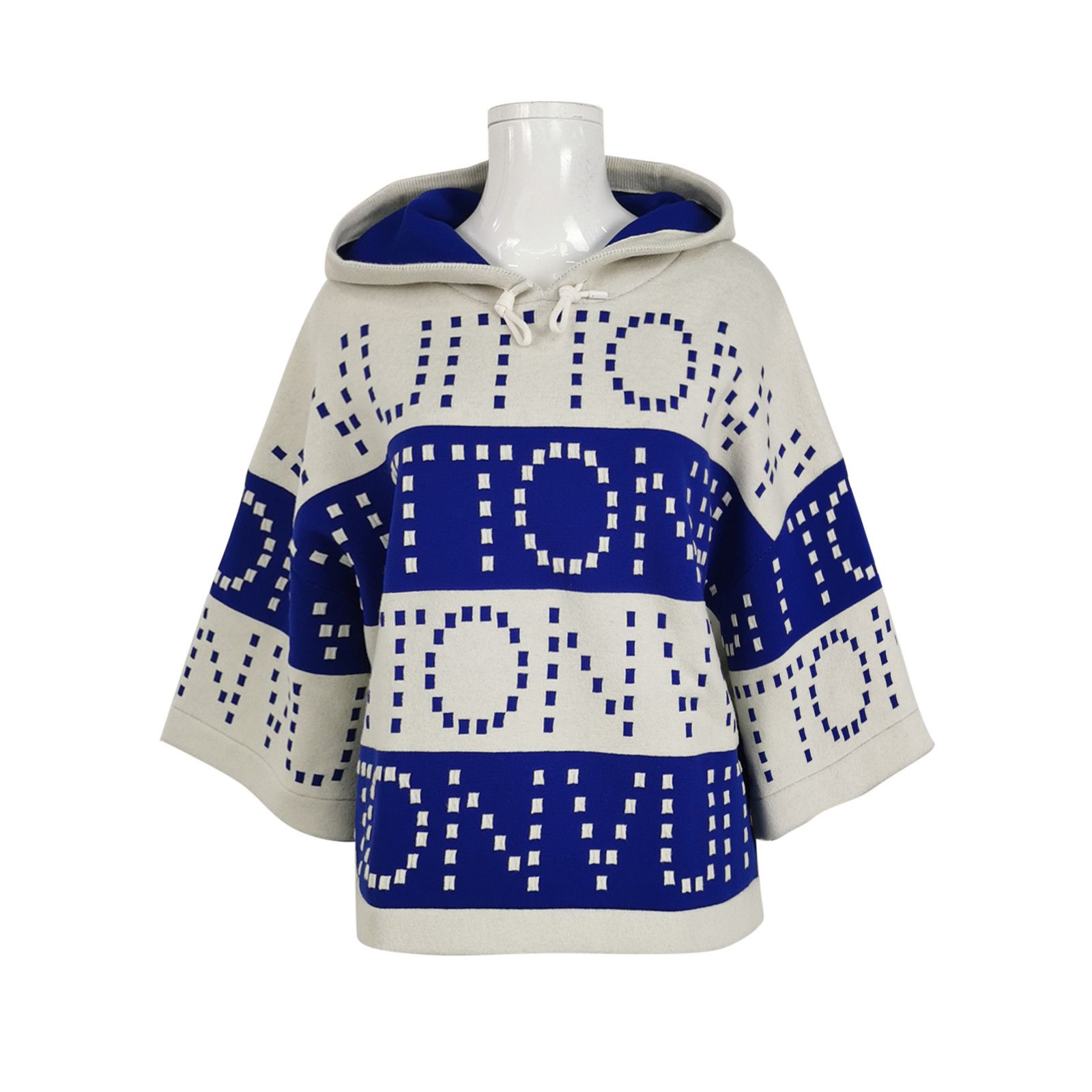 Louis Vuitton Louis Vuitton Logo Hooded Knit Sweater Size M Size US M / EU 48-50 / 2 - 1 Thumbnail