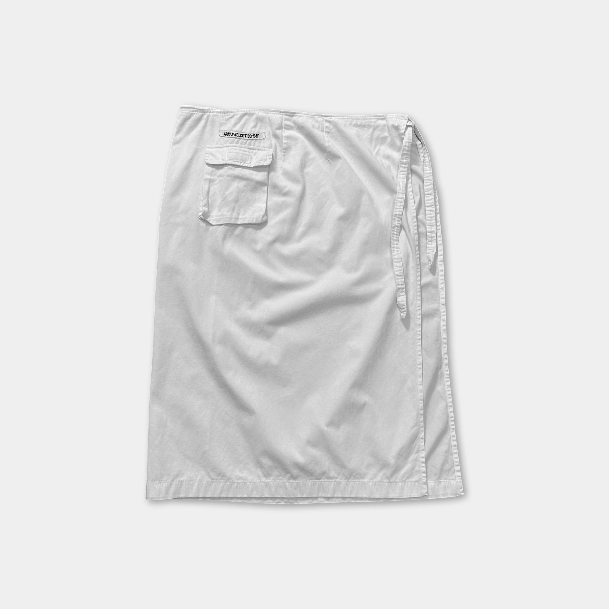 Jean Paul Gaultier Jean Paul Gaultier 2000s Cargo White Skirt Size 27" / US 4 / IT 40 - 1 Thumbnail