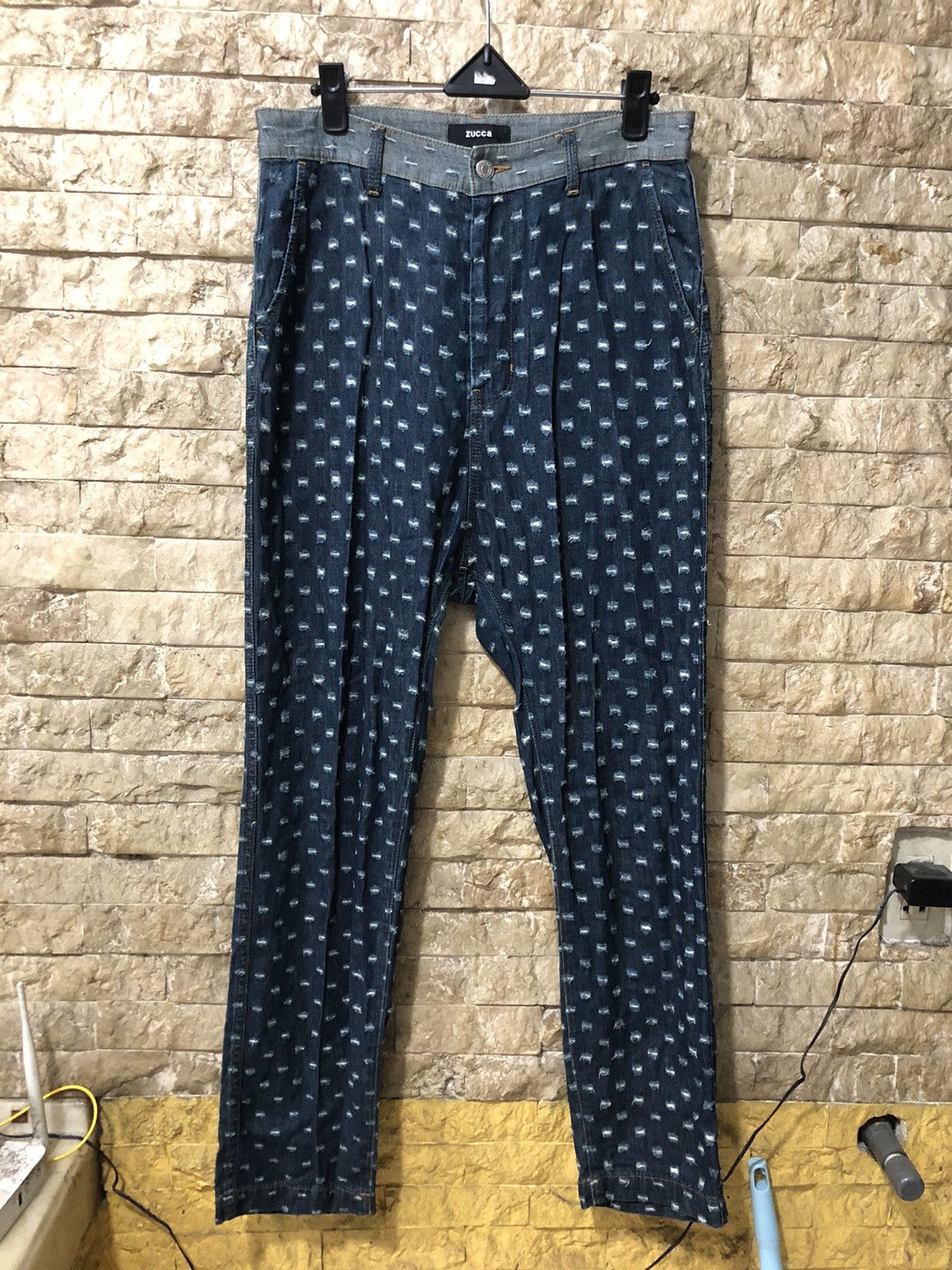 Zucca by Issey Miyake Ripped Pants