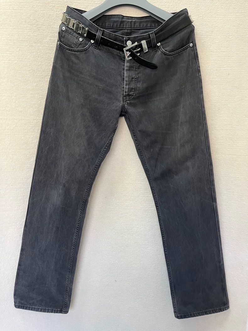 Helmut Lang HELMUT LANG bib overall Size US 27 - 1 Thumbnail