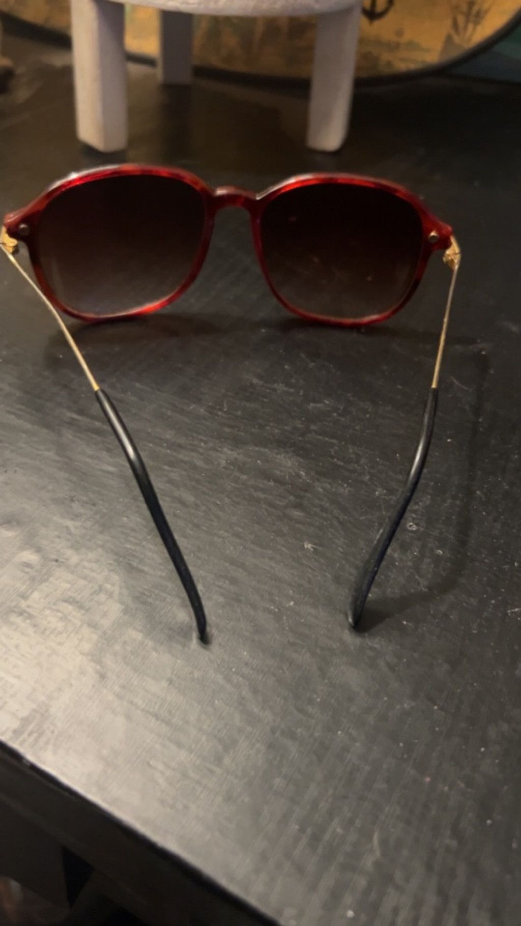 The Unbranded Brand Women's Unbranded Tortoiseshell Sunglasses Brown Gold Size ONE SIZE - 3 Thumbnail