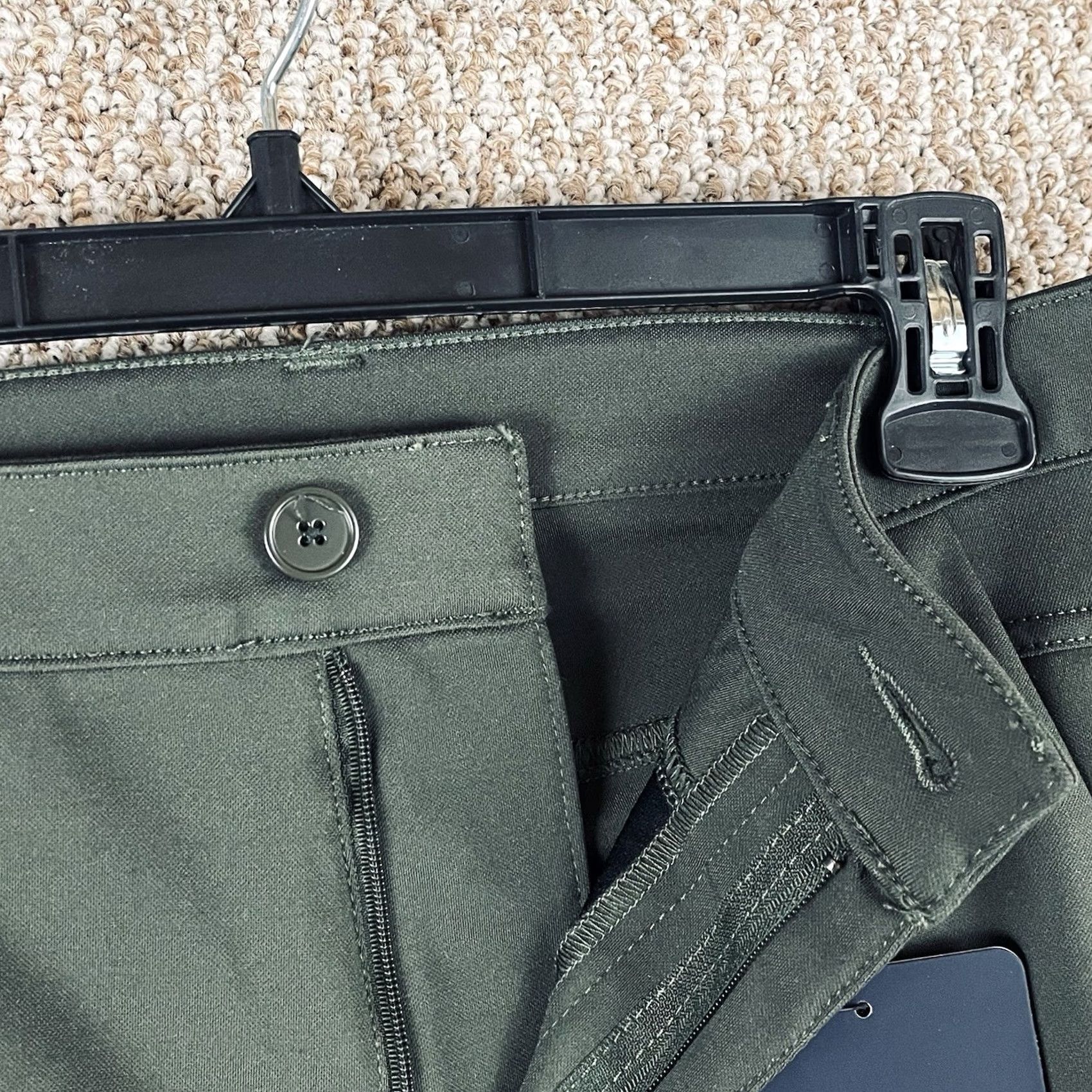 Vintage BYLT Everyday Pant 2.0 Slim Fit Pants Mens 30 Tall Green NWT Chino Plain Front Flat Front Pockets 31in Inseam Size US 30 / EU 46 - 7 Thumbnail