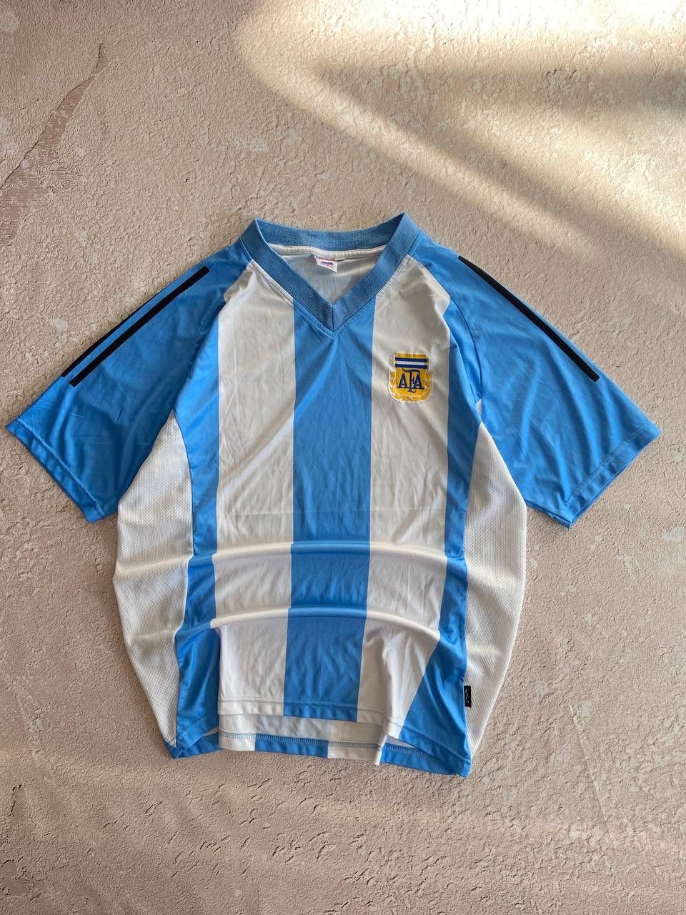 Japanese Brand × Vintage Argentina Ortega distressed jersey soccer Size US L / EU 52-54 / 3 - 2 Thumbnail