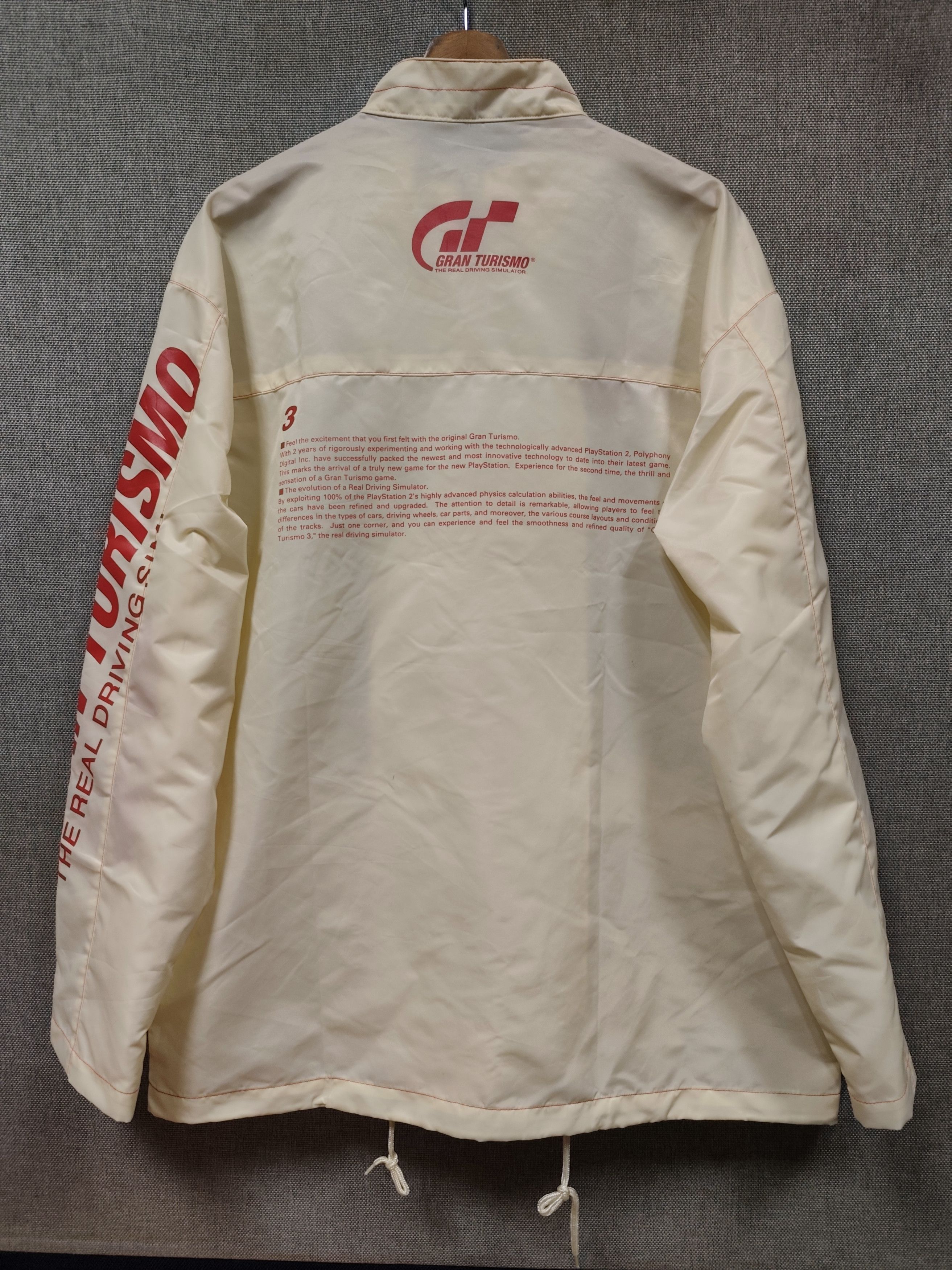 Playstation Vintage 2001 PlayStation Gran Turismo 3 A-Spec Promo Jacket Size US XL / EU 56 / 4 - 1 Thumbnail