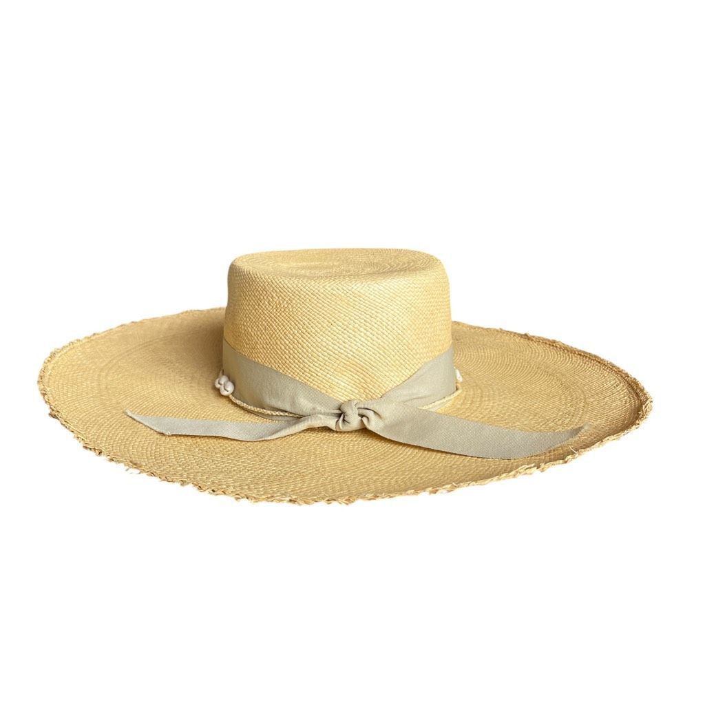 Other SENSI STUDIO Cordovez Hat with Seashells in Beige & Cream Size ONE SIZE - 5 Thumbnail
