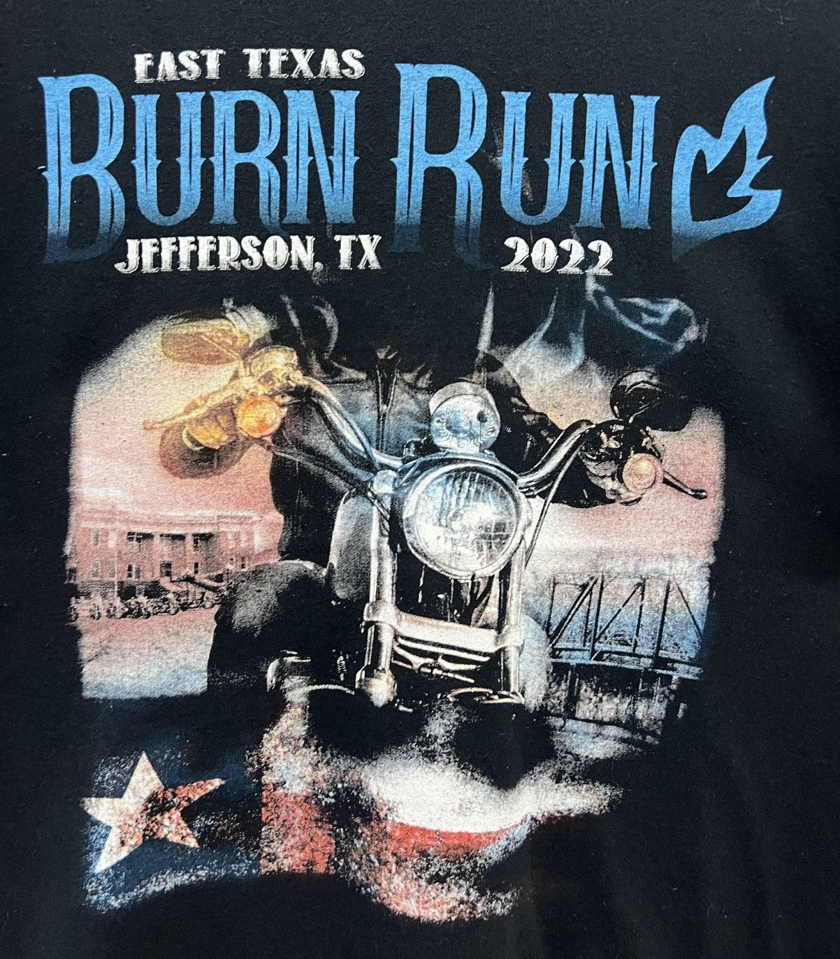 Gildan GILDAN EAST TEXAS BURN RUN 9TH ANNUAL SHIRT Size US L / EU 52-54 / 3 - 3 Thumbnail