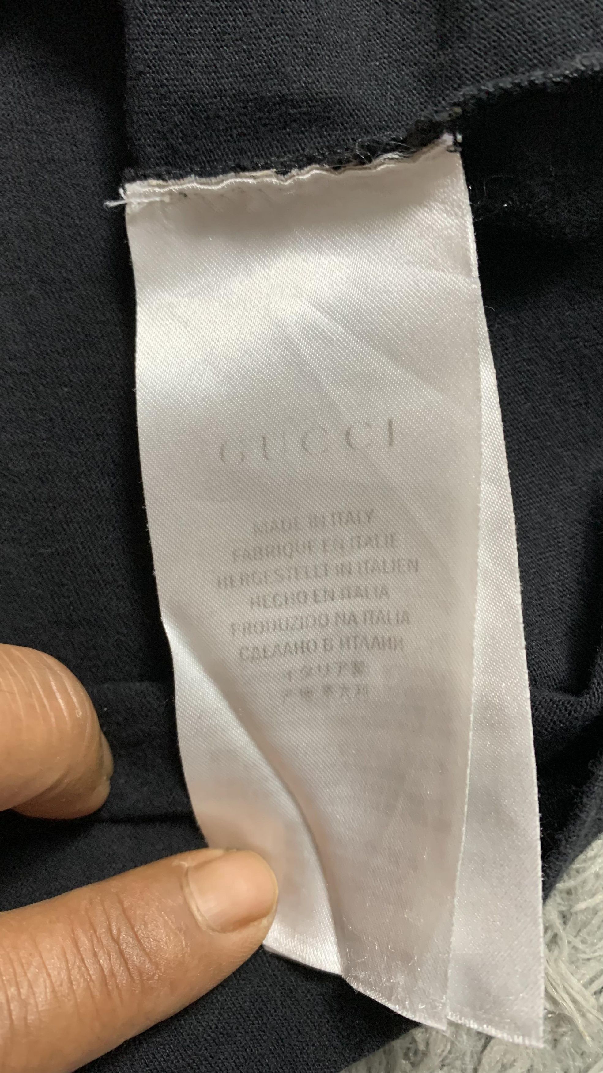 Gucci 📌Gucci V-Neck T-Shirt Size US S / EU 44-46 / 1 - 5 Thumbnail