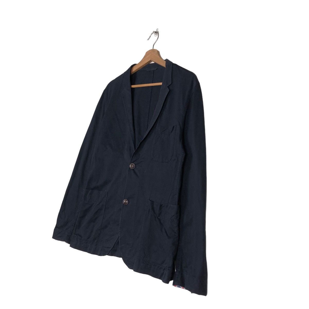 Burberry 🔥Vintage Burberry Black Label Chore Work Jacket Size US L / EU 52-54 / 3 - 2 Thumbnail