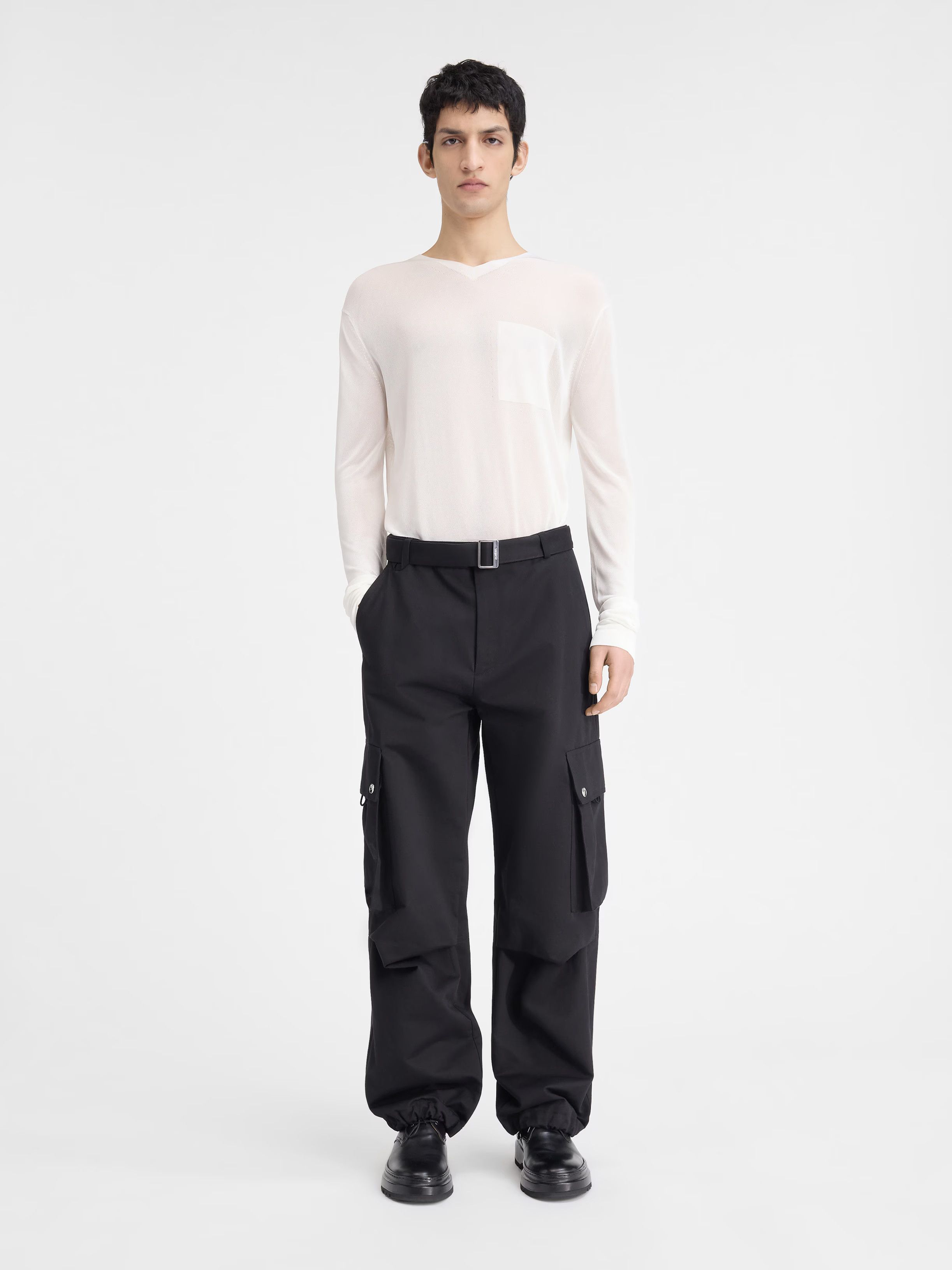 Jacquemus o1s22i1n1024 Cargo Pant in Black Size US 36 / EU 52 - 2 Thumbnail