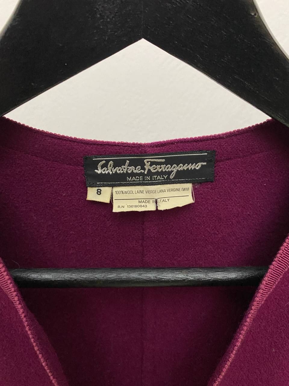 Salvatore Ferragamo Salvatore Ferragamo Wool Classic Casual Blazer Jacket Coat Size M / US 6-8 / IT 42-44 - 9 Thumbnail