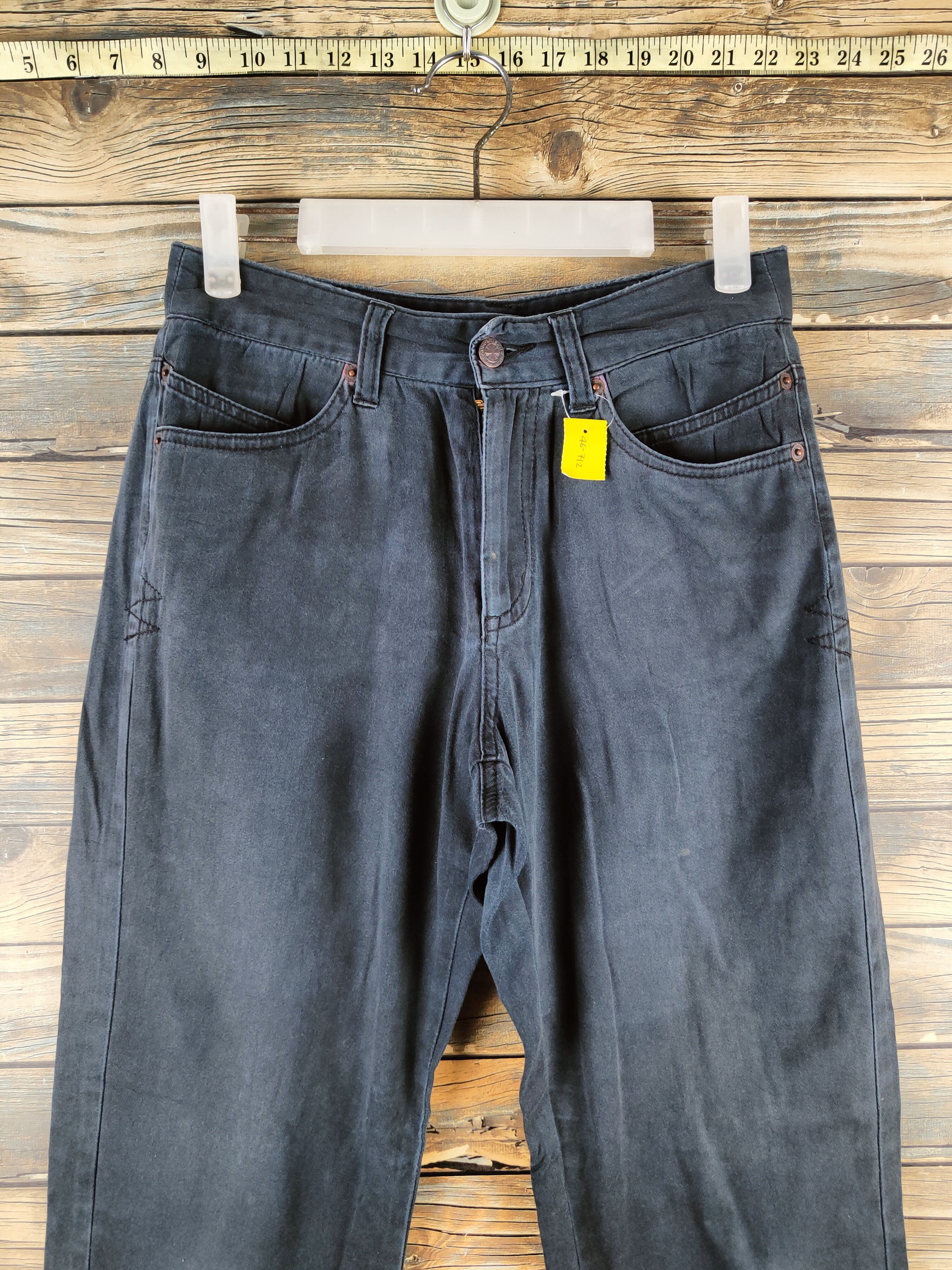 Japanese Brand DL Michiko London Navy Multipocket Casual Pants #46-712 Size US 29 - 2 Thumbnail