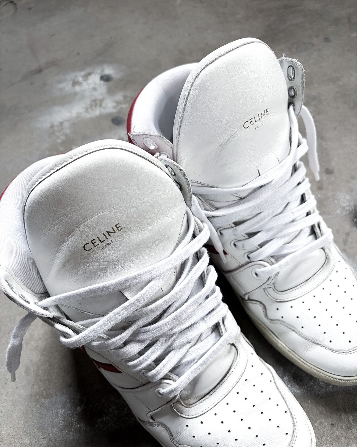 Celine S/S22 BREAK HIGH TOPS BY HEDI SLIMANE Size US 9 / EU 42 - 4 Thumbnail