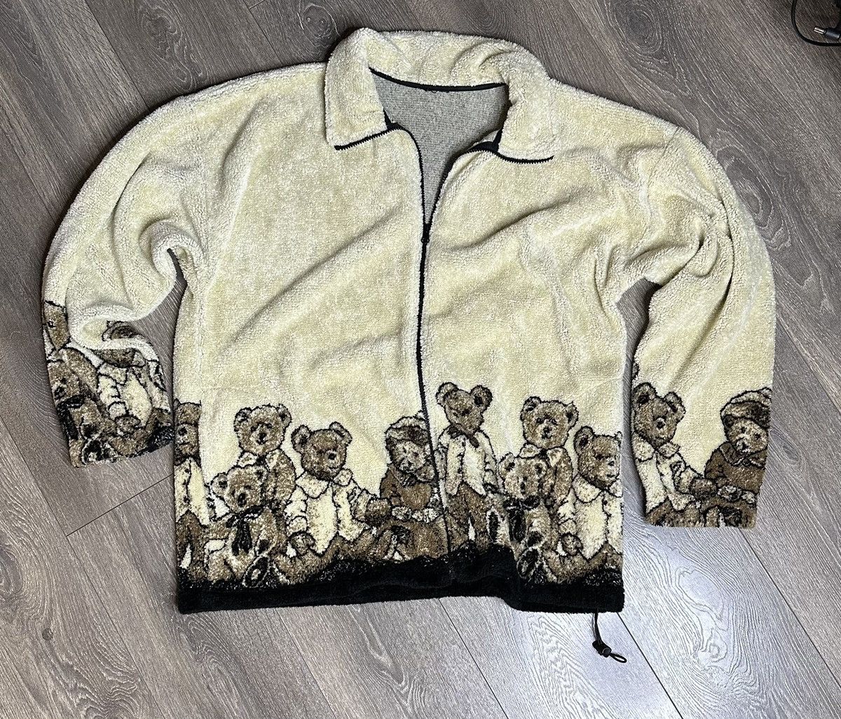 Vintage Very Rare Vintage Animal Fleece Jacket Zip Up Grailed