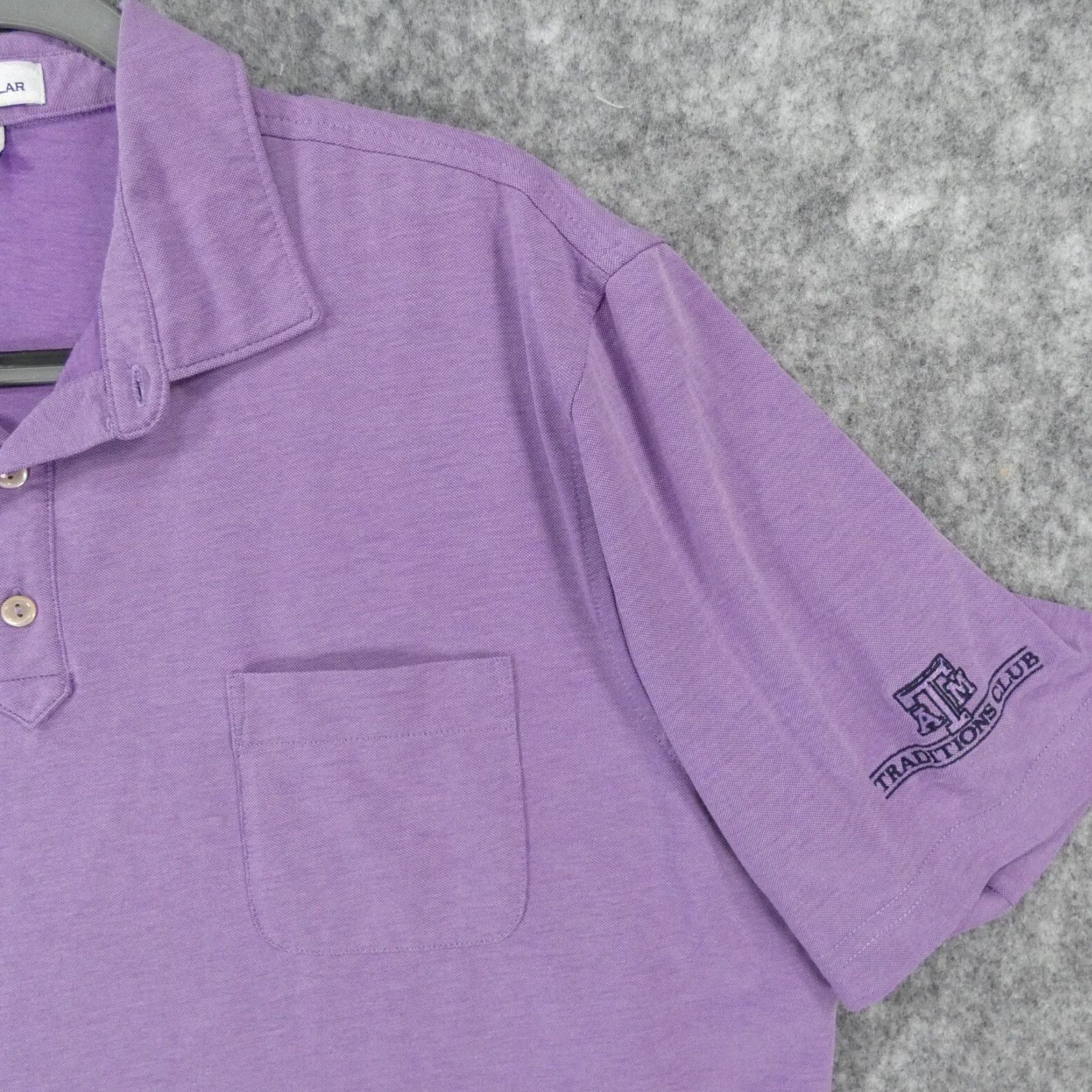 Peter Millar Peter Millar Polo Mens Large Purple Lightweight Stretch Golf Shirt Size US L / EU 52-54 / 3 - 6 Thumbnail