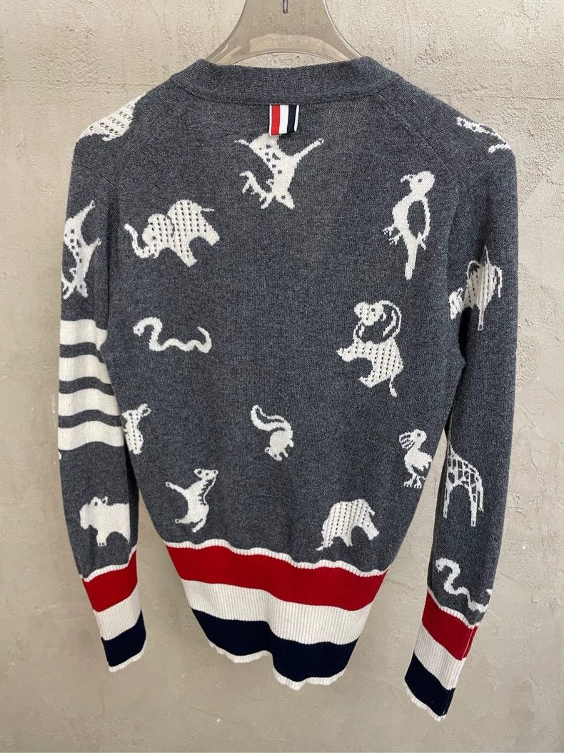 Thom Browne Thom Browne Cashmere cardigan Size S / US 4 / IT 40 - 3 Thumbnail