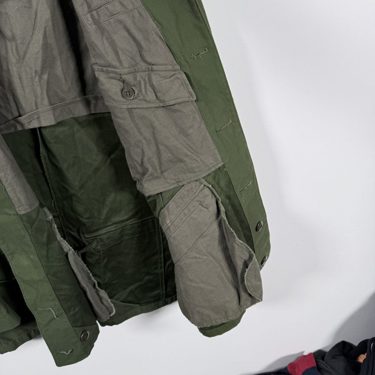 Vintage Vintage 70s Army Swedish C50 Millitary Cargo Coat Jacket Size US L / EU 52-54 / 3 - 5 Thumbnail
