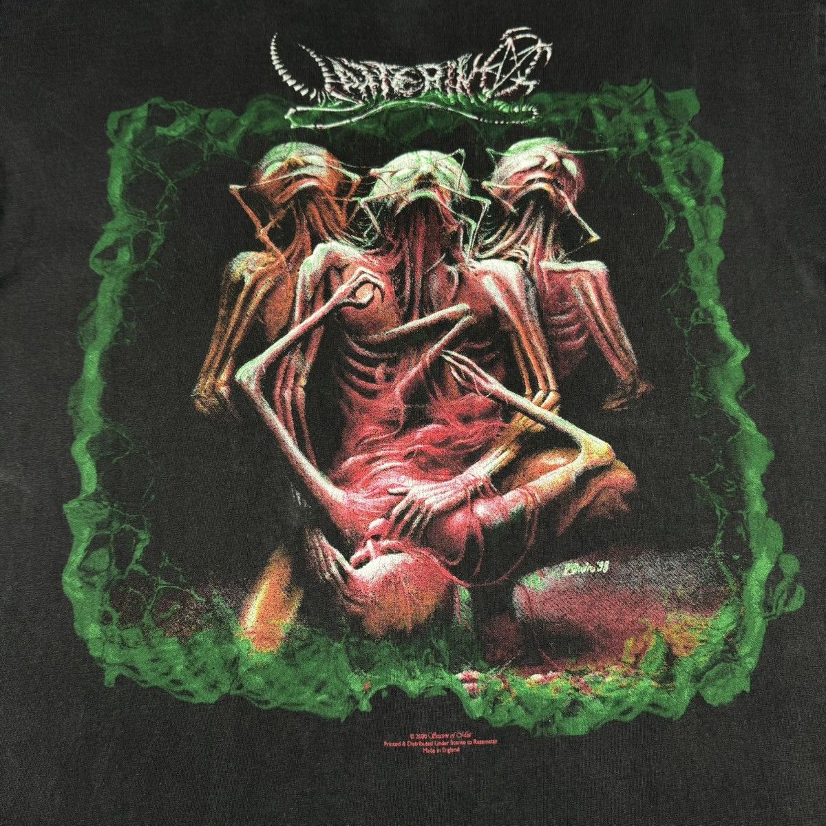 Band Tees Vintage 2000 Yattering ‘Murder’s Concept’ Metal Euro T Shirt Size US XL / EU 56 / 4 - 9 Thumbnail