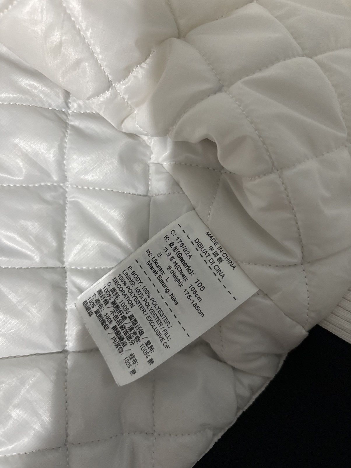 Jordan Brand Nike Legacy Jordan 11 Concord Black White Bomber Jacket Size US L / EU 52-54 / 3 - 4 Thumbnail