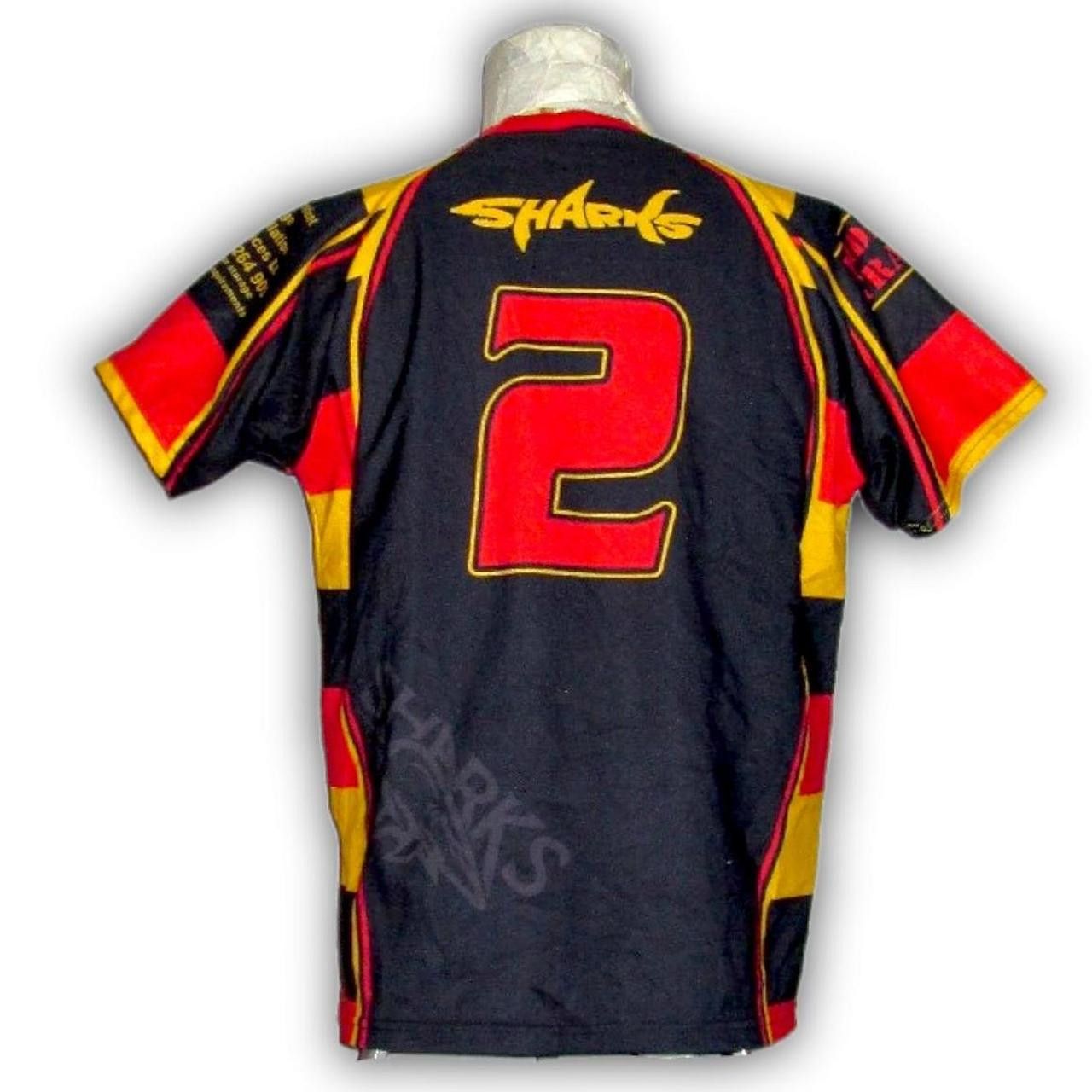 Other Shaw Cross Sharks England shirt jersey Rugby MPitchero Size US M / EU 48-50 / 2 - 2 Thumbnail