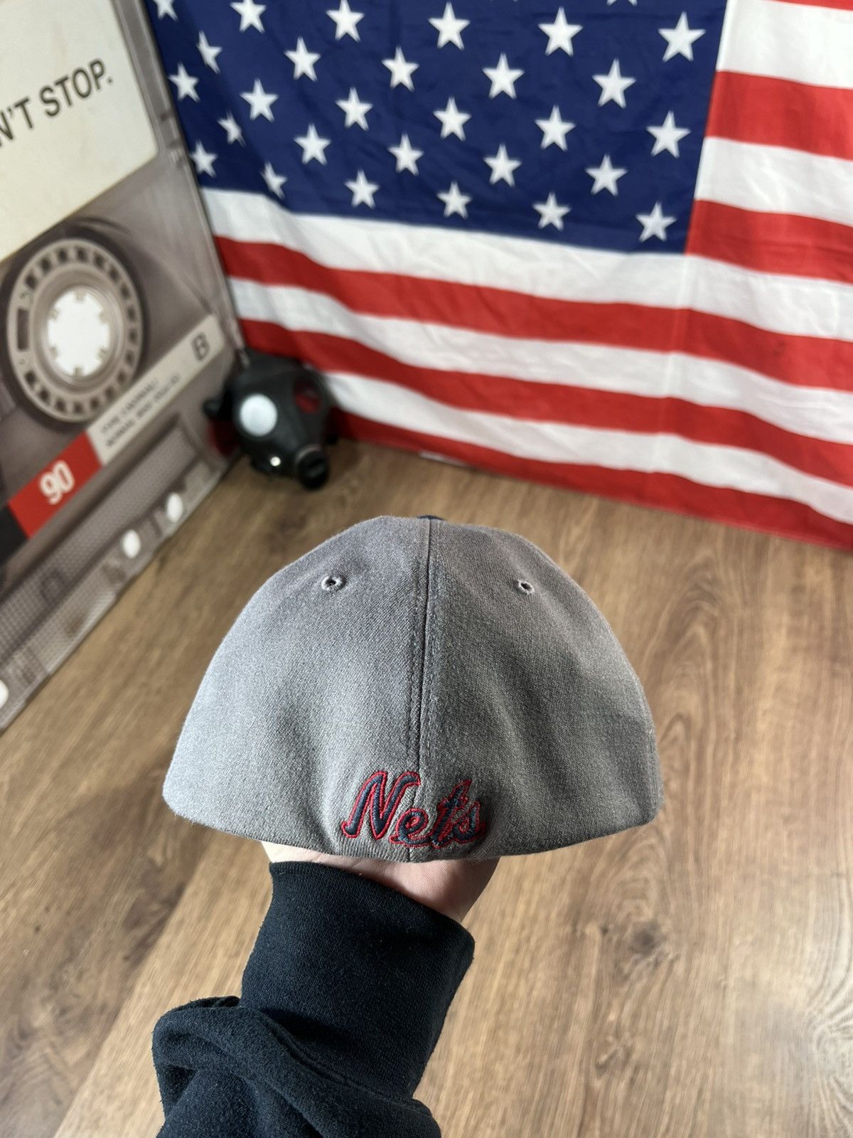 Vintage Vintage Nike New Jersey Hat Size M Size ONE SIZE - 4 Thumbnail