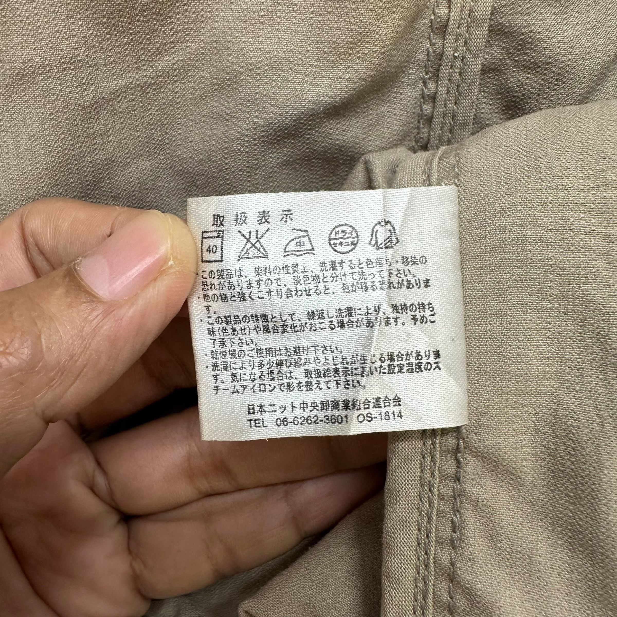 Kensho Abe KENSHO ABE Homme Button Casual Jacket #A82-1995 Size US L / EU 52-54 / 3 - 11 Thumbnail