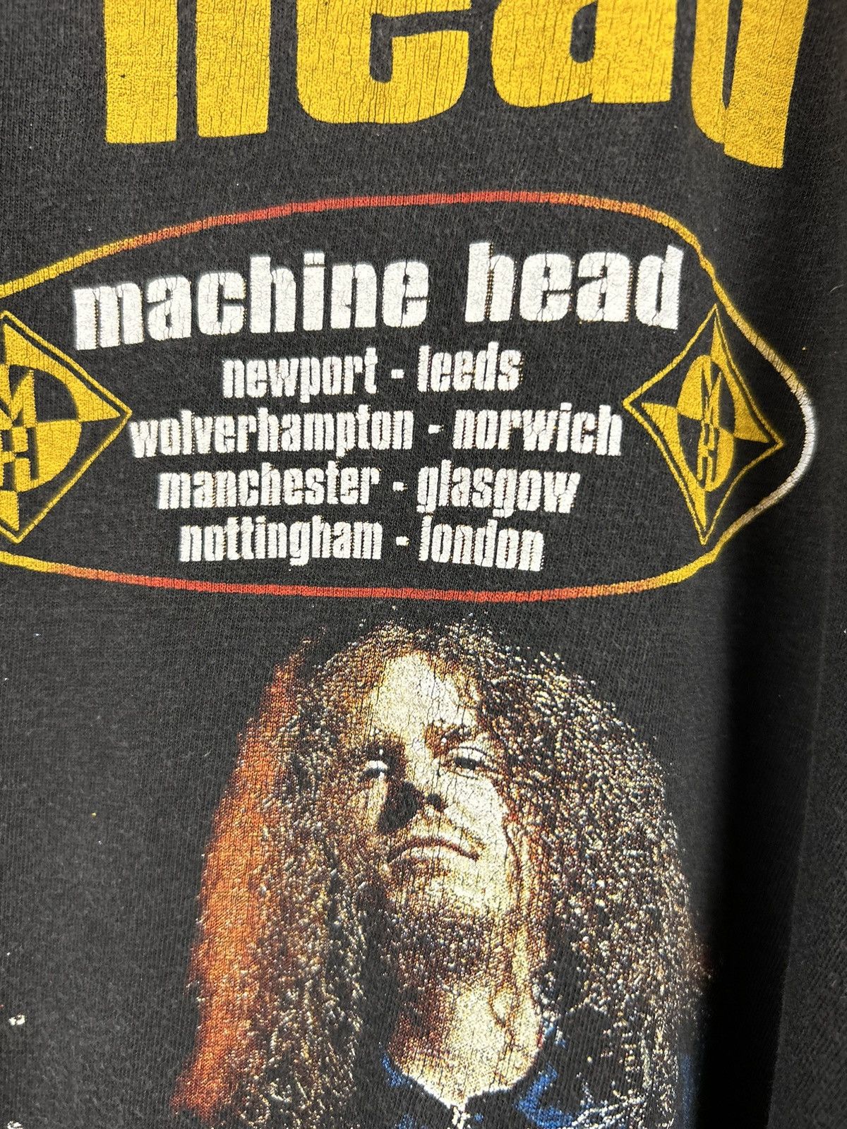 Band Tees Vintage 90s Machine Head Tour Long sleeve Band Rare Size US L / EU 52-54 / 3 - 21 Thumbnail