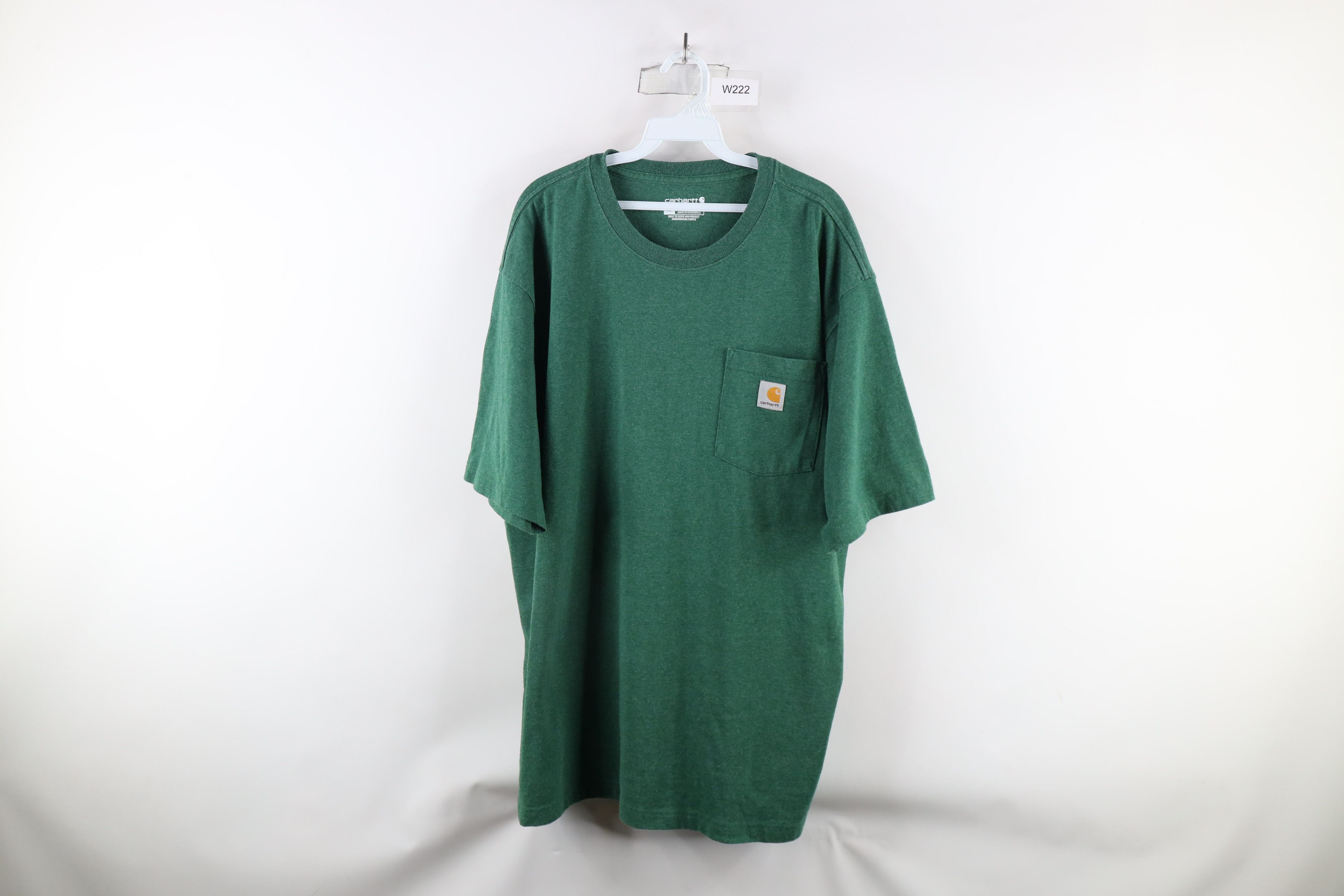 Carhartt Vintage Carhartt Out Loose Fit Pocket T-Shirt Heather Green Size US XL / EU 56 / 4 - 1 Thumbnail