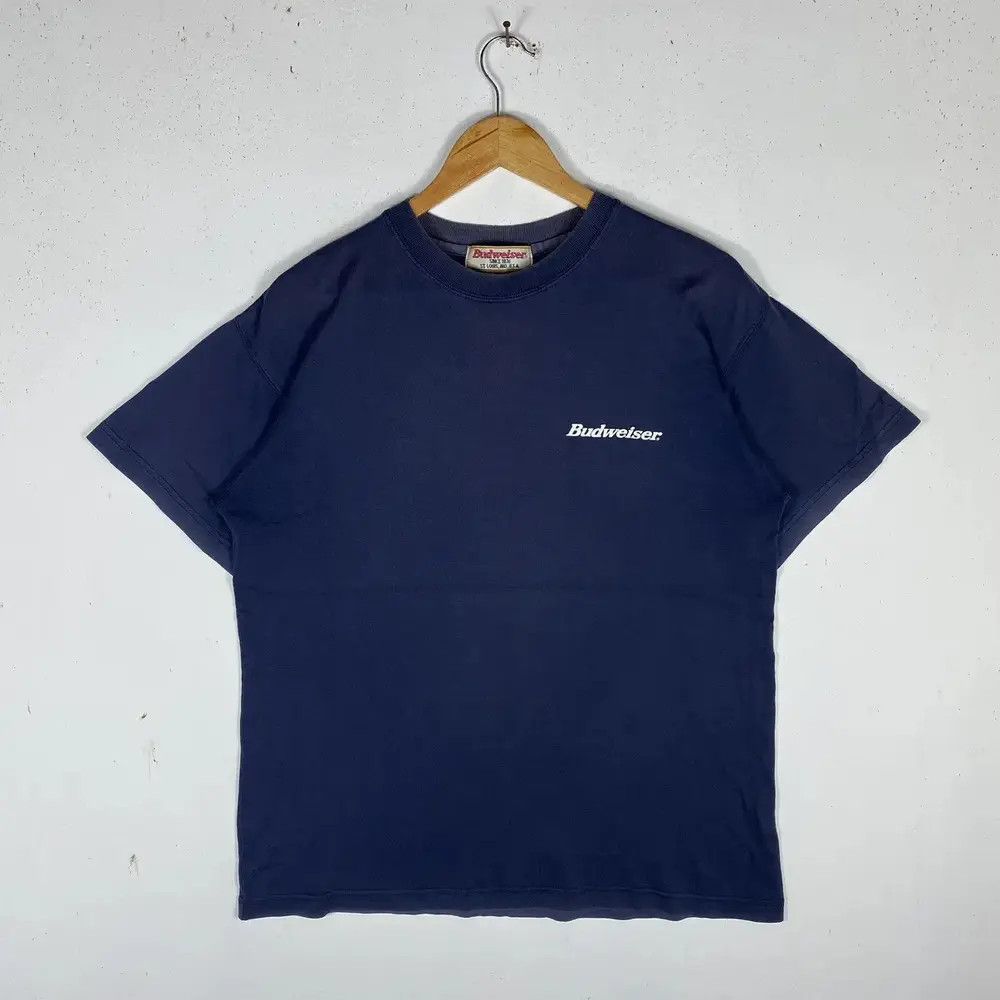 Budweiser Vintage 90's BUDWEISER Hawaiian Sunset Graphic Sunfaded Tee Size US L / EU 52-54 / 3 - 6 Thumbnail