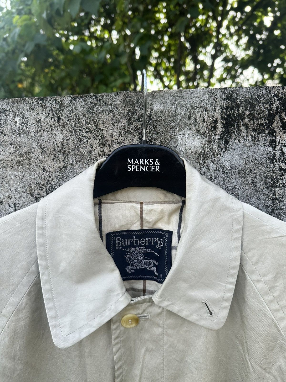Burberry Burberry long coat Size US L / EU 52-54 / 3 - 3 Thumbnail