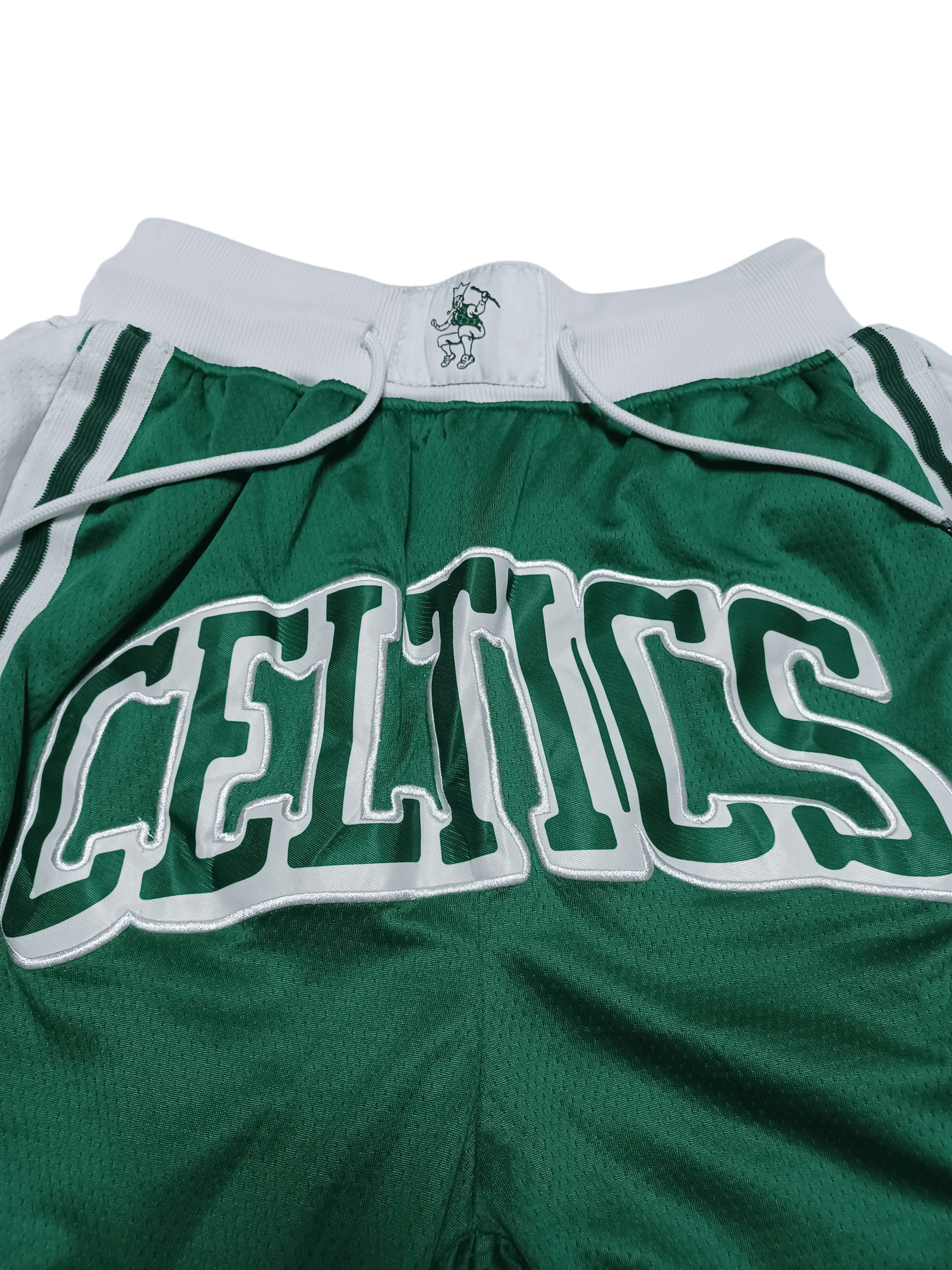 Just Don JUST DON CELTICS BOSTON NBA RAP SK8 DESIGNER SHORTS Size US 34 / EU 50 - 2 Thumbnail