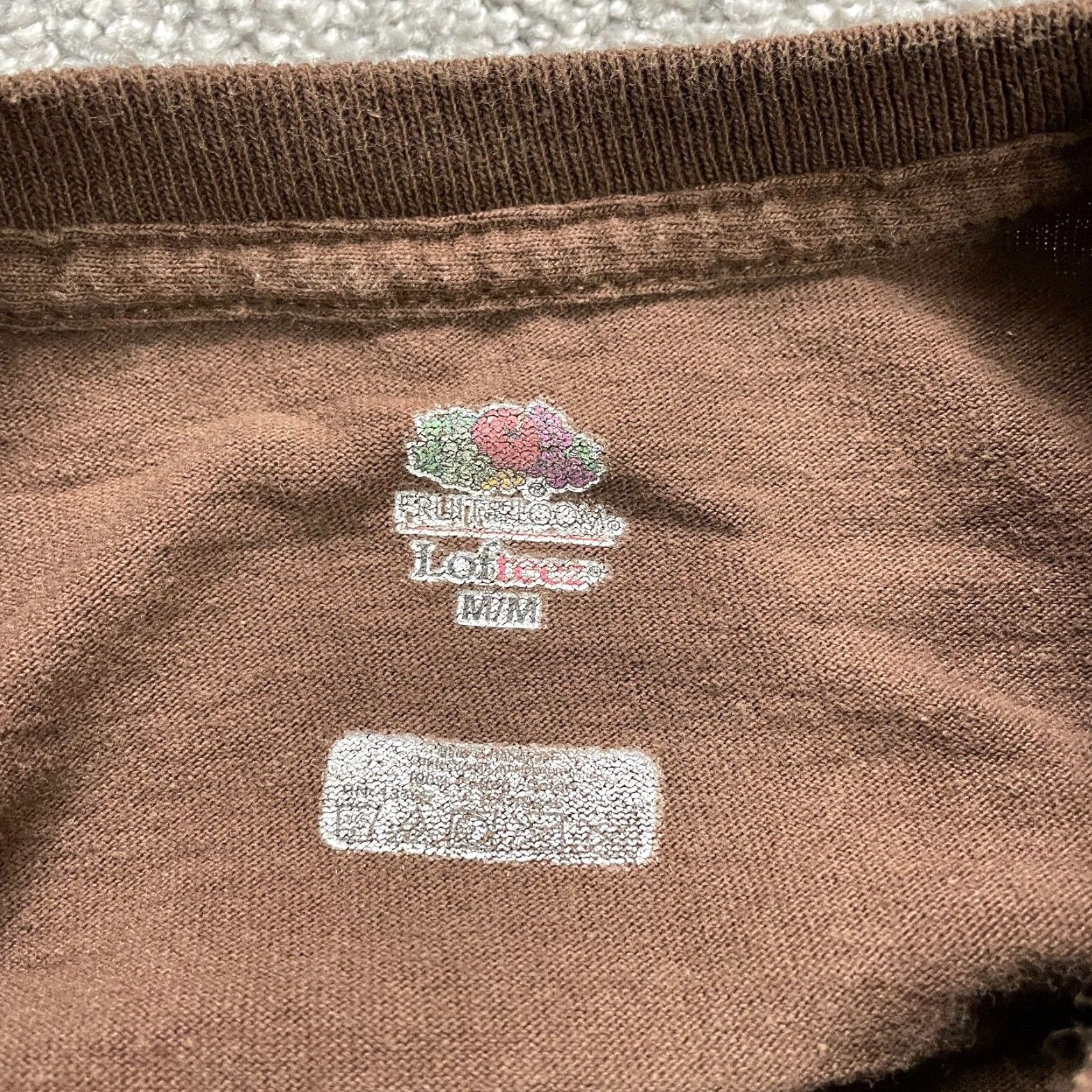 Fruit Of The Loom VINTAGE Fruit of the Loom Eric Clapton Slowhand T-Shirt Womens Medium Brown Music 60s Graphic Print Casual Size M / US 6-8 / IT 42-44 - 7 Thumbnail