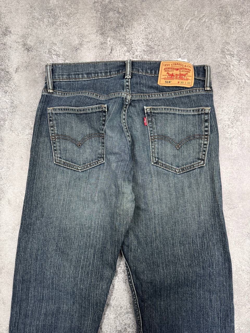 Levi's Levi's 514 Slim Straight Jeans Denim Blue Size 30 Size US 30 / EU 46 - 2 Thumbnail
