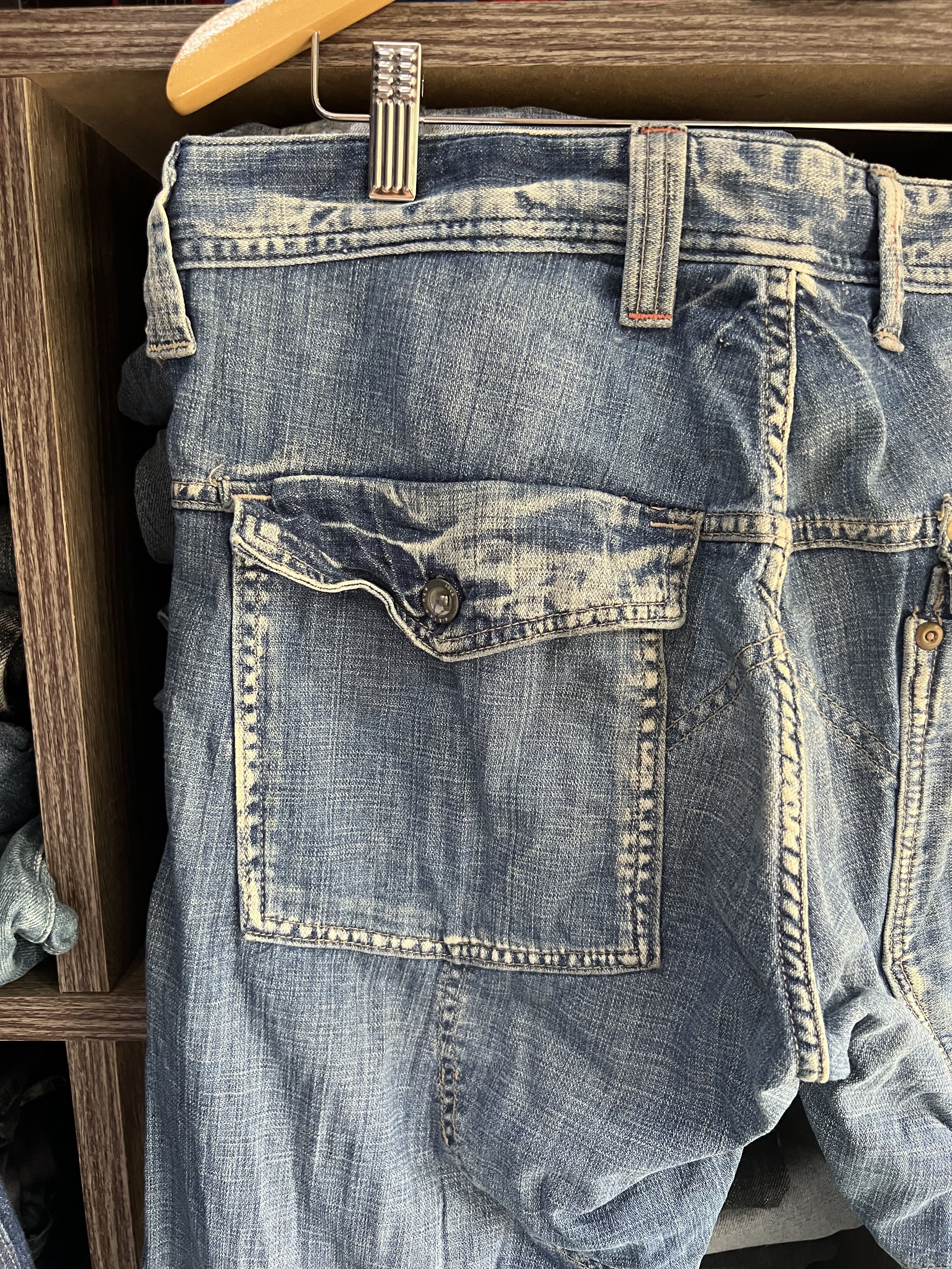 G-Star 🔥G-Star Raw Double Knees Distressed Denim Size US 37 - 15 Thumbnail