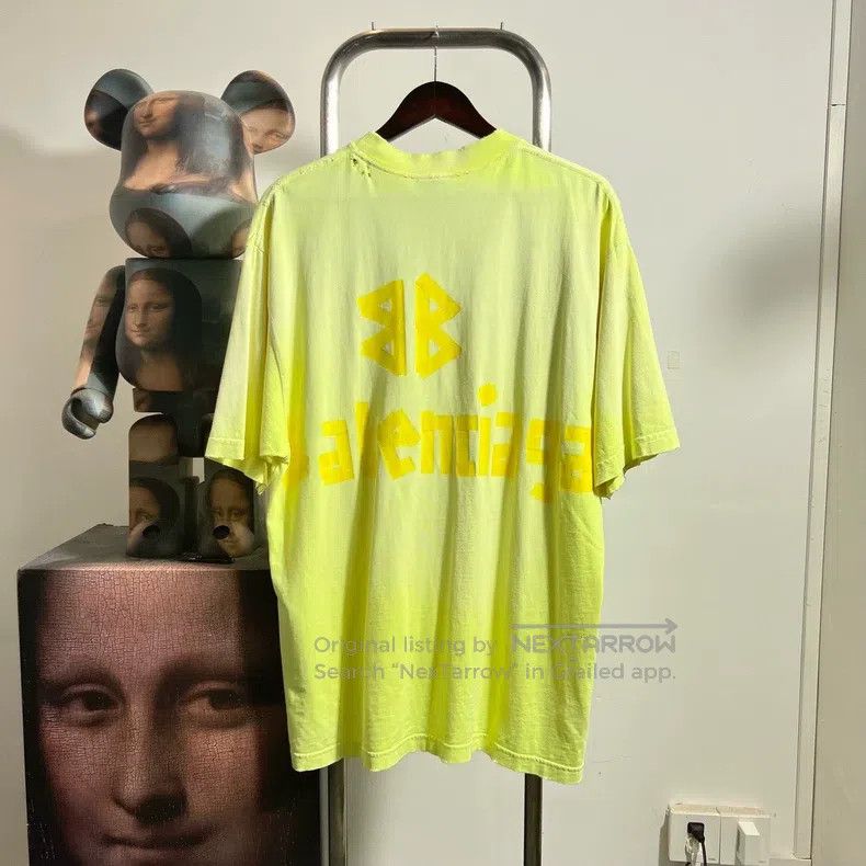 Balenciaga Balenciaga Tape Short Sleeve Size US XS / EU 42 / 0 - 2 Thumbnail