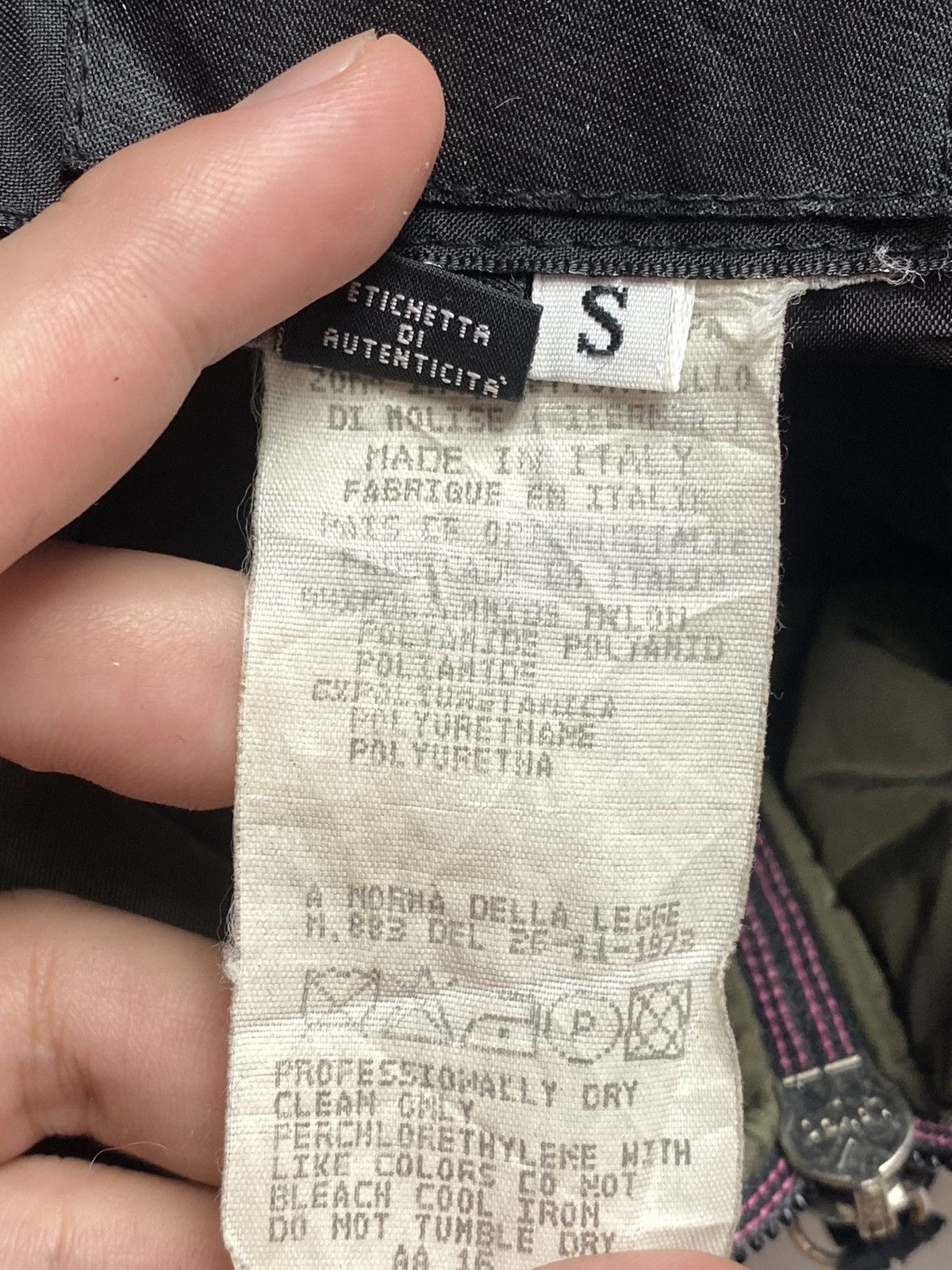 Versace Jeans Couture 1990s Gianni Versace Jeans - Survival Long Jacket Size US L / EU 52-54 / 3 - 8 Thumbnail